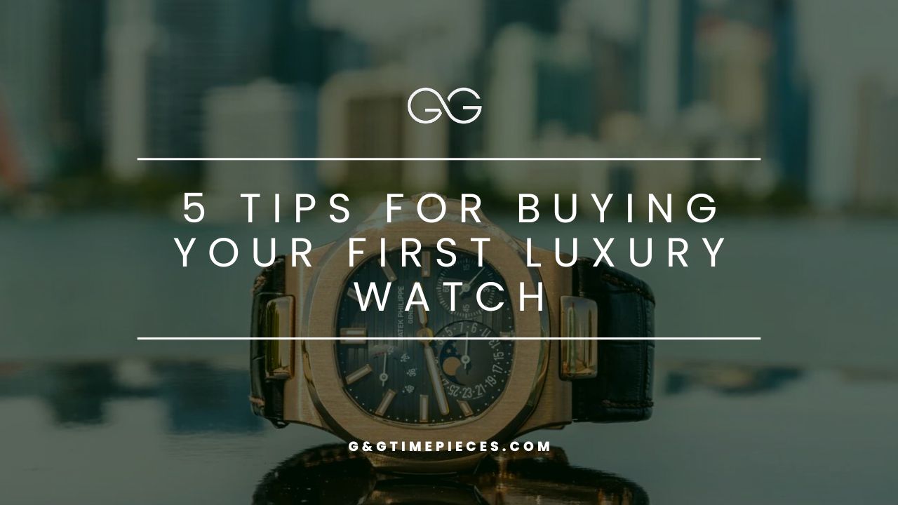 Buying first expensive on sale watch