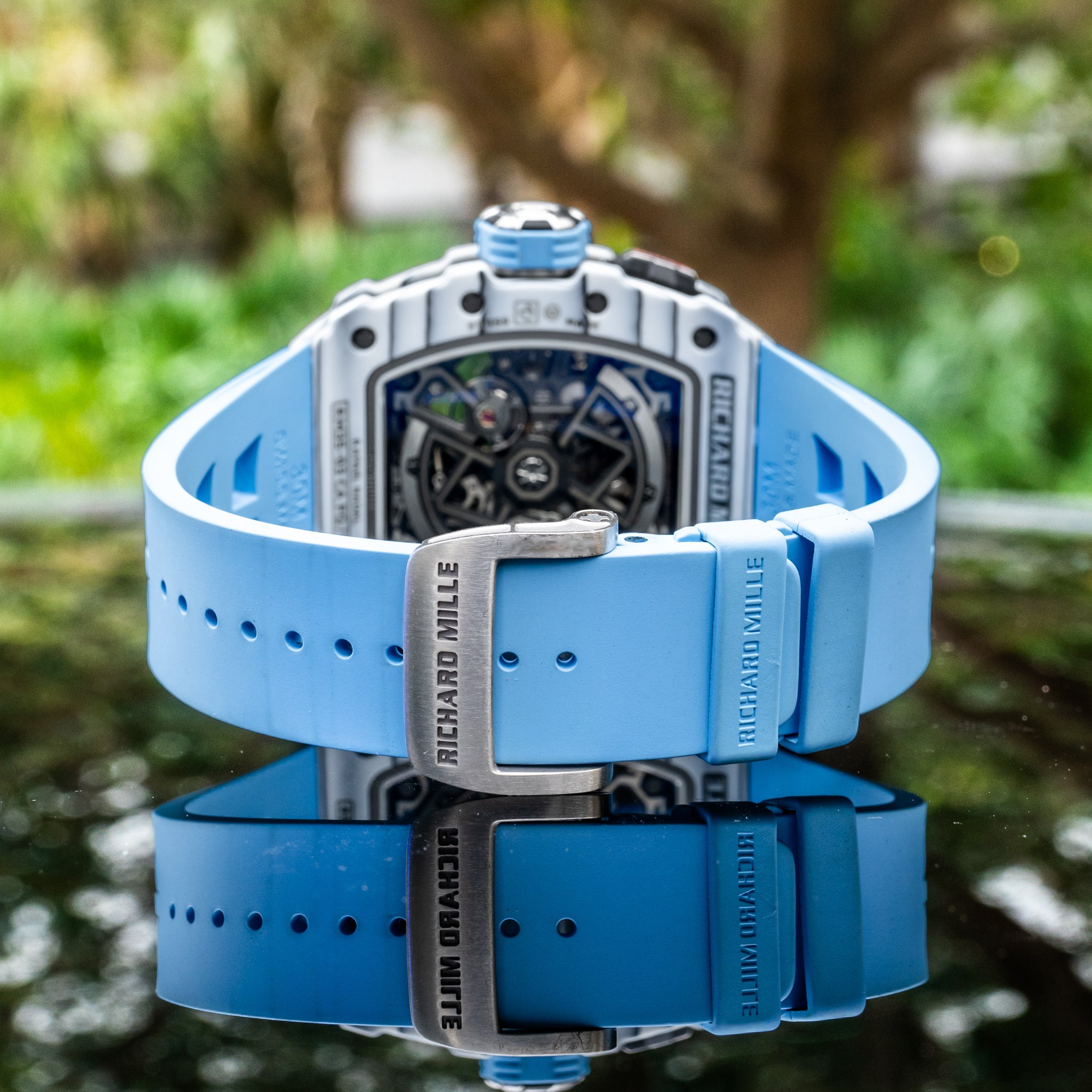 2022 Richard Mille RM35-03 Rafael Nadal White Carbon / Quartz TPT