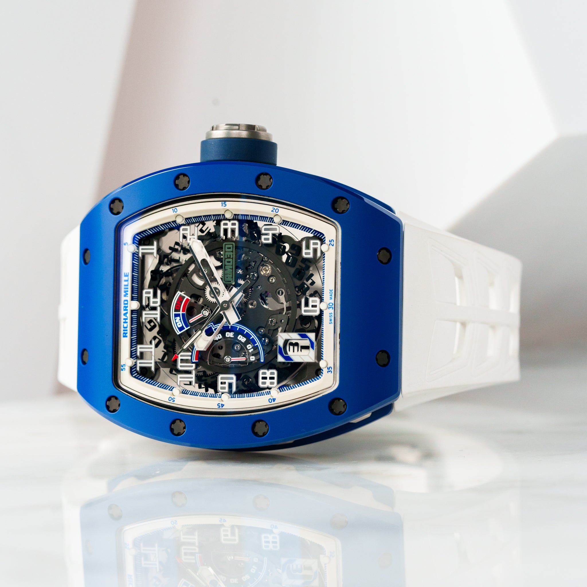 Richard Mille RM030 EMEA Blue Ceramic LTD 100