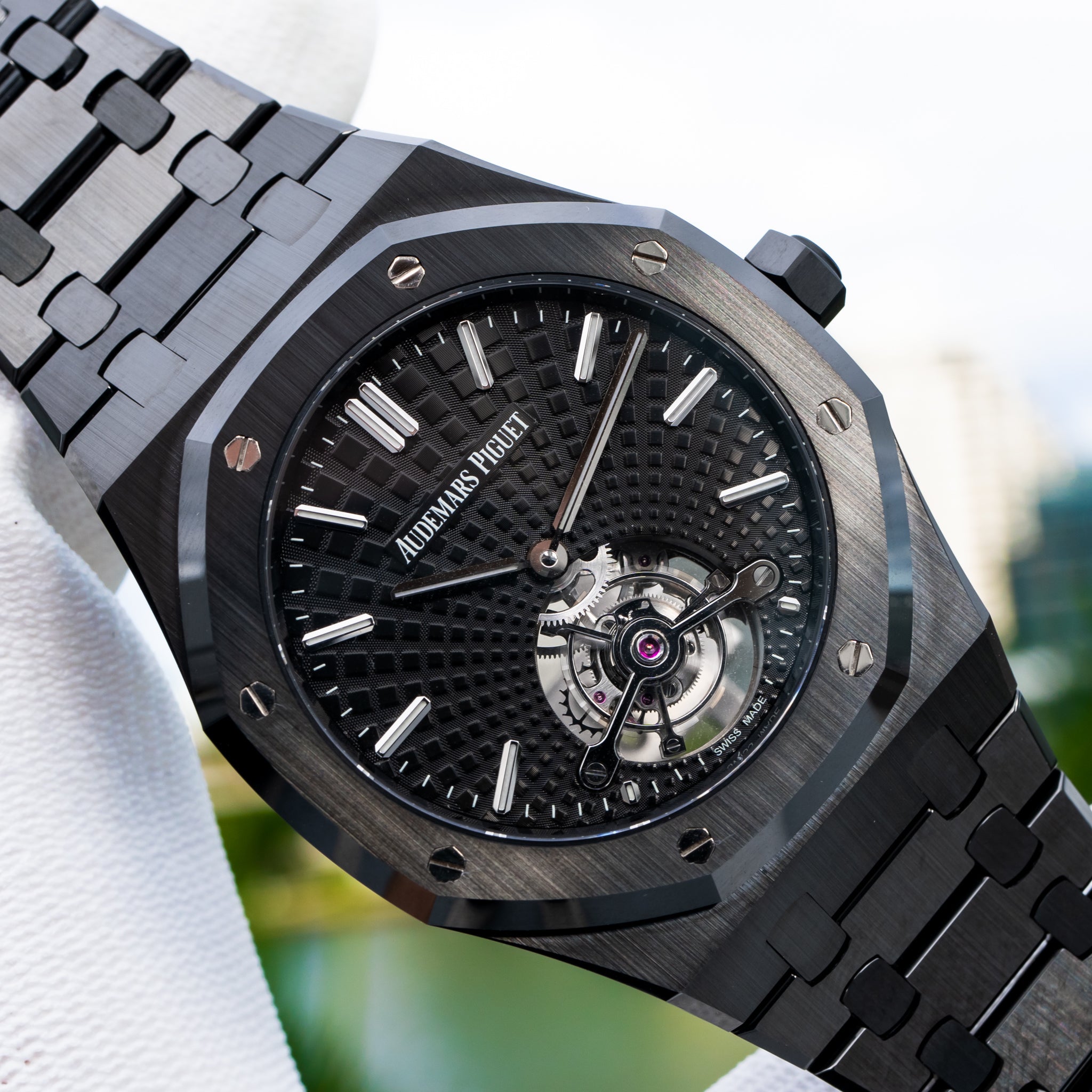 2019 Audemars Piguet 26522CE Royal Oak Tourbillon Extra-Thin Black Ceramic