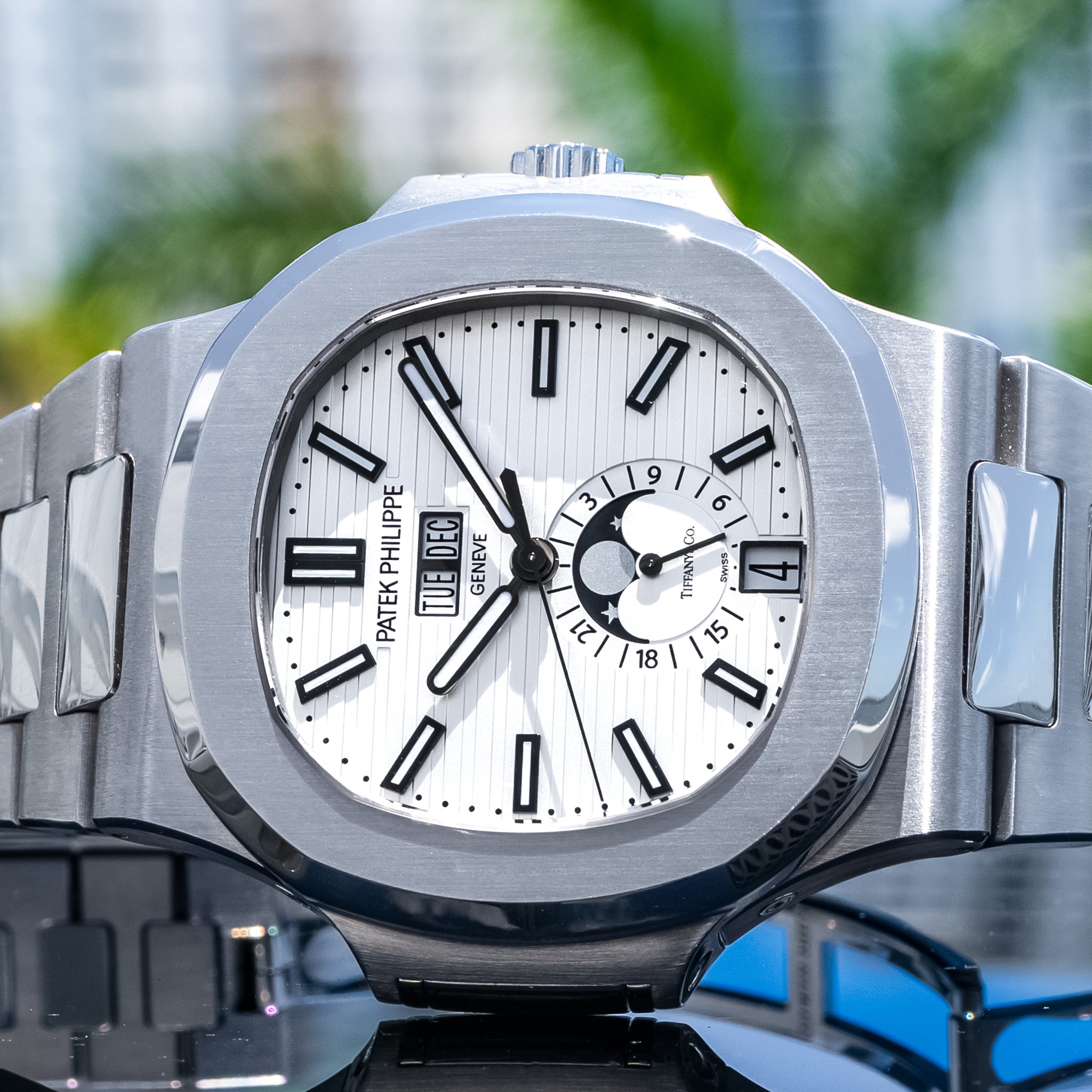 2018 Patek Philippe 5726/1A Nautilus Tiffany & Co Stamped 40.5mm