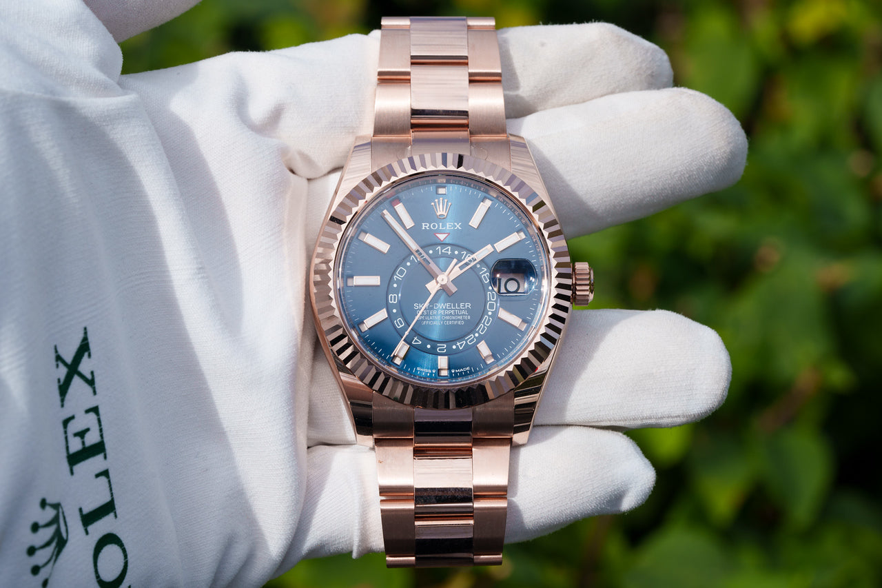 Rolex 2023 Sky-Dweller 336935 Blue Dial