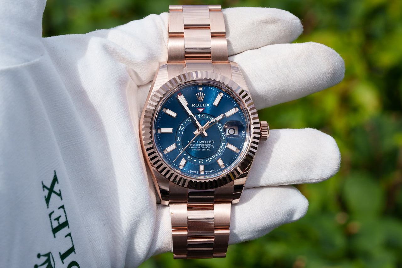Rolex 2023 Sky-Dweller 336935 Blue Dial
