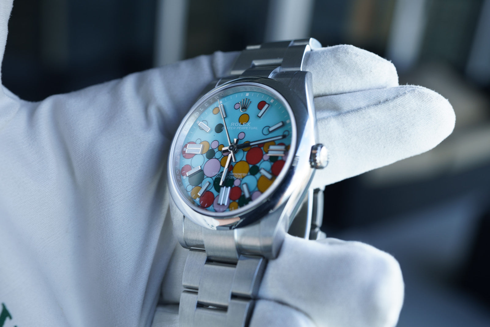 Rolex 2023 Oyster Perpetual 41mm Celebration Dial 124300