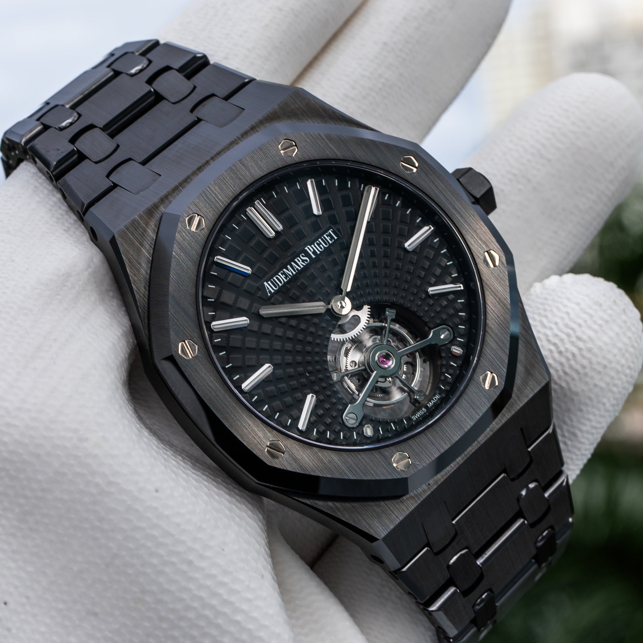 2019 Audemars Piguet 26522CE Royal Oak Tourbillon Extra-Thin Black Ceramic