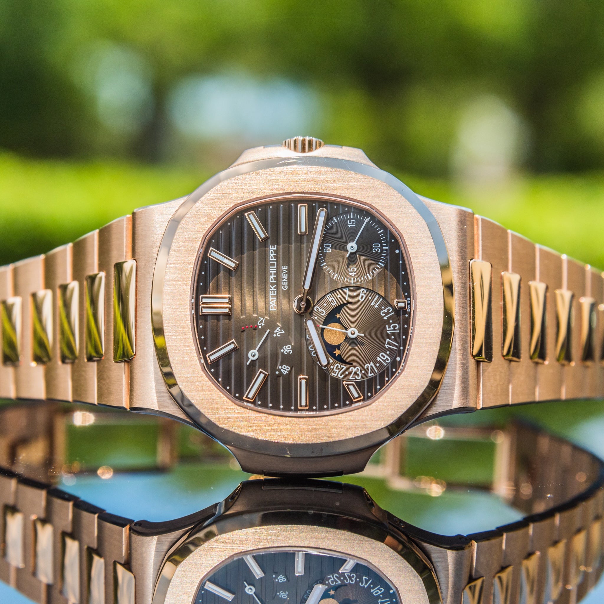 Patek Philippe 2022 Nautilus 5712/1R-001 Brown Dial