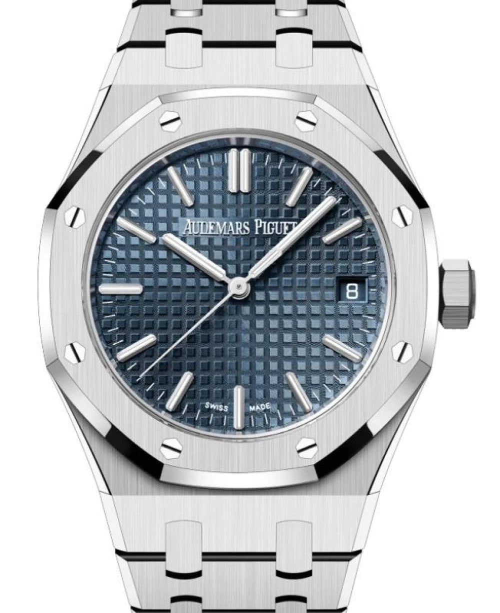 2022 Audemars Piguet 15550st Blue Dial 50th anniversary