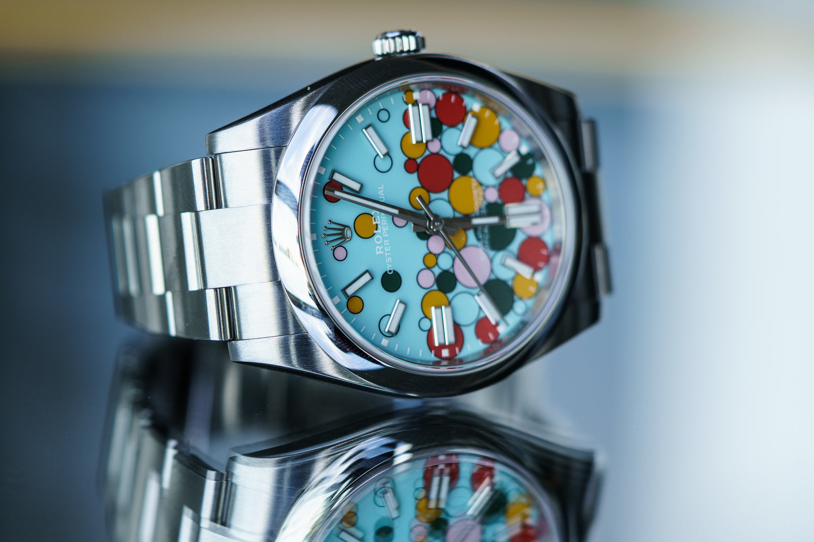 Rolex 2023 Oyster Perpetual 41mm Celebration Dial 124300