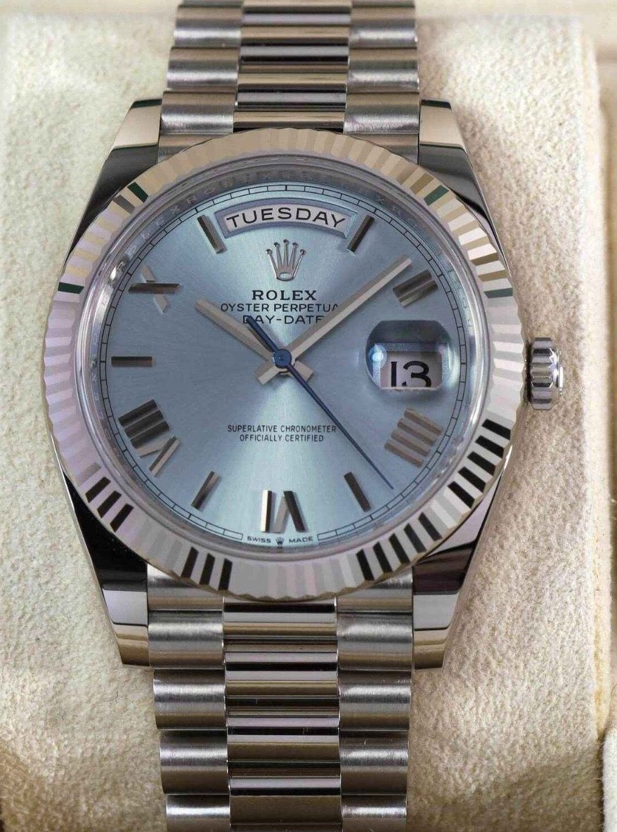Rolex 2023 Day-Date President Dial 40mm Fluted 228236