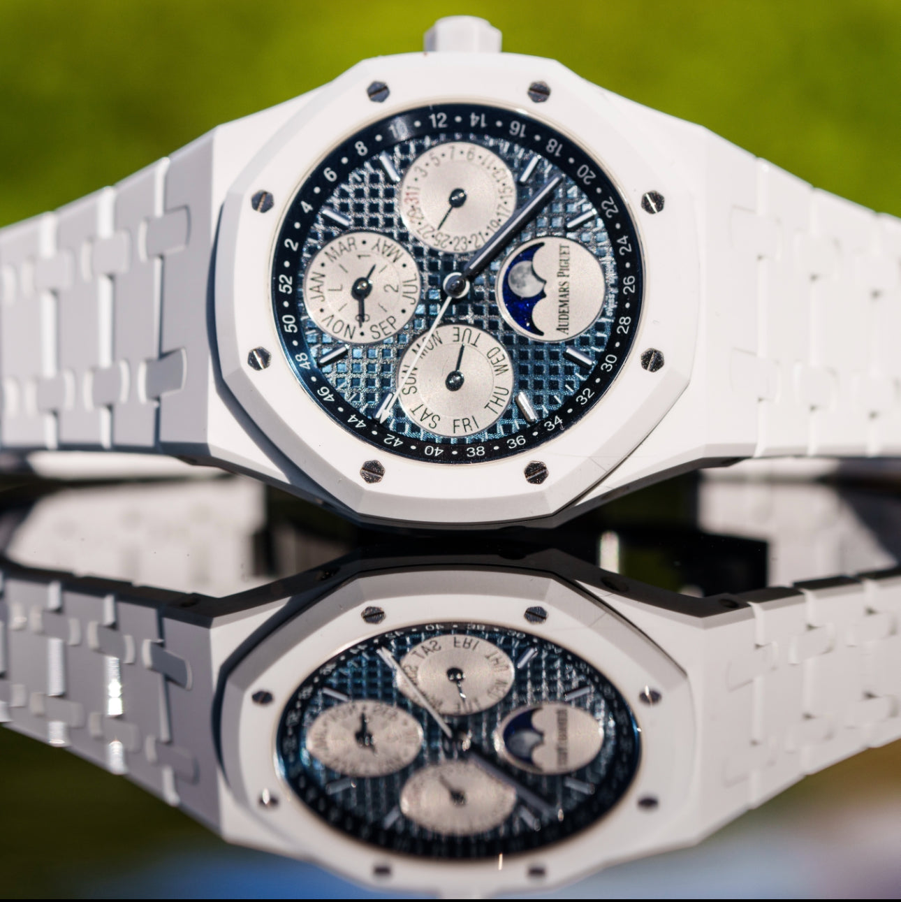 Audemars Piguet Royal White ceramic Perpetual Calendar 26579CB