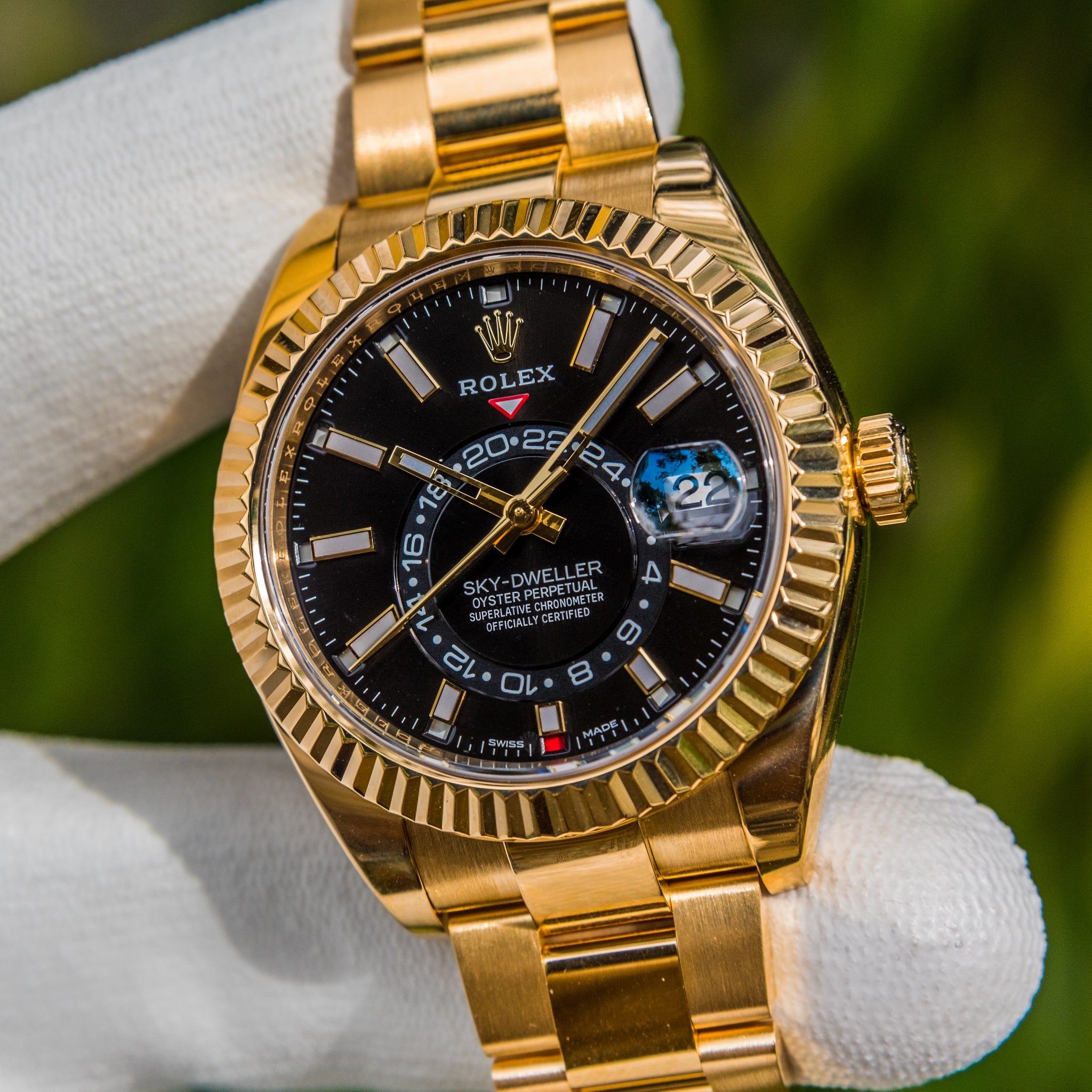Rolex 2023 Sky-Dweller 42mm 326938 Black Dial