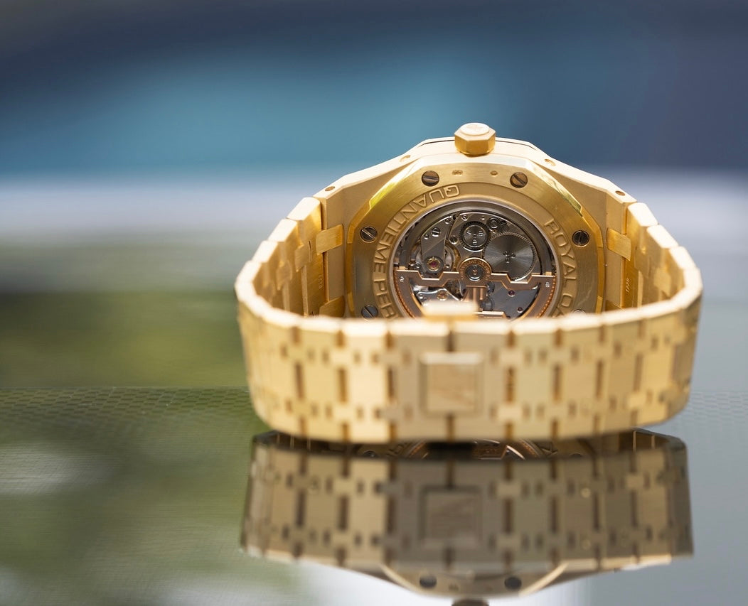 Audemars Piguet Royal Oak Perpetual Blue Dial 26574BA