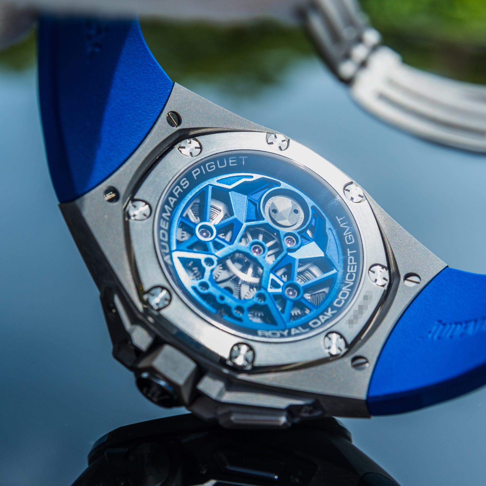 2022 Audemars Piguet Royal Oak Concept Flying Tourbillon Blue 26589IO