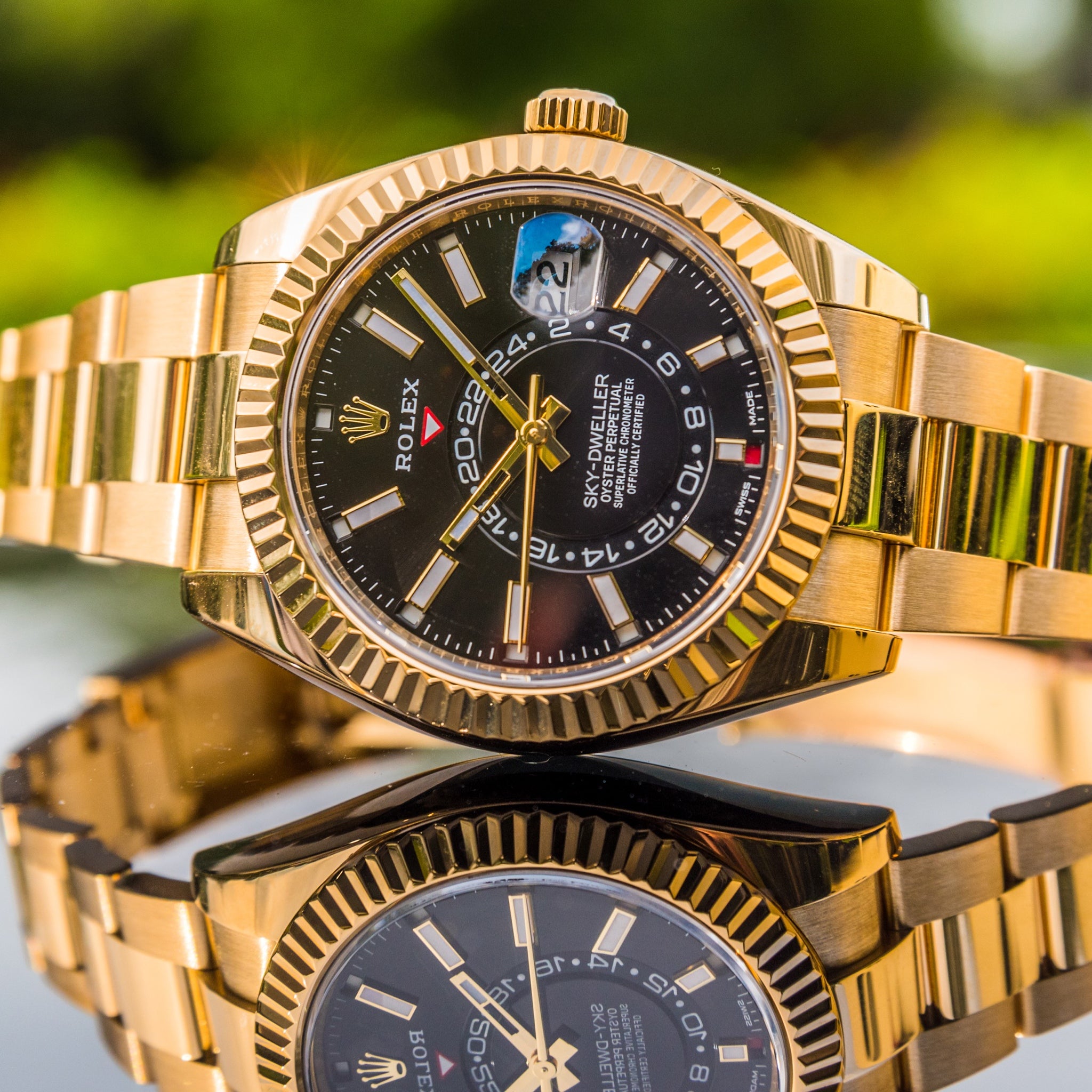 Rolex 2023 Sky-Dweller 42mm 326938 Black Dial