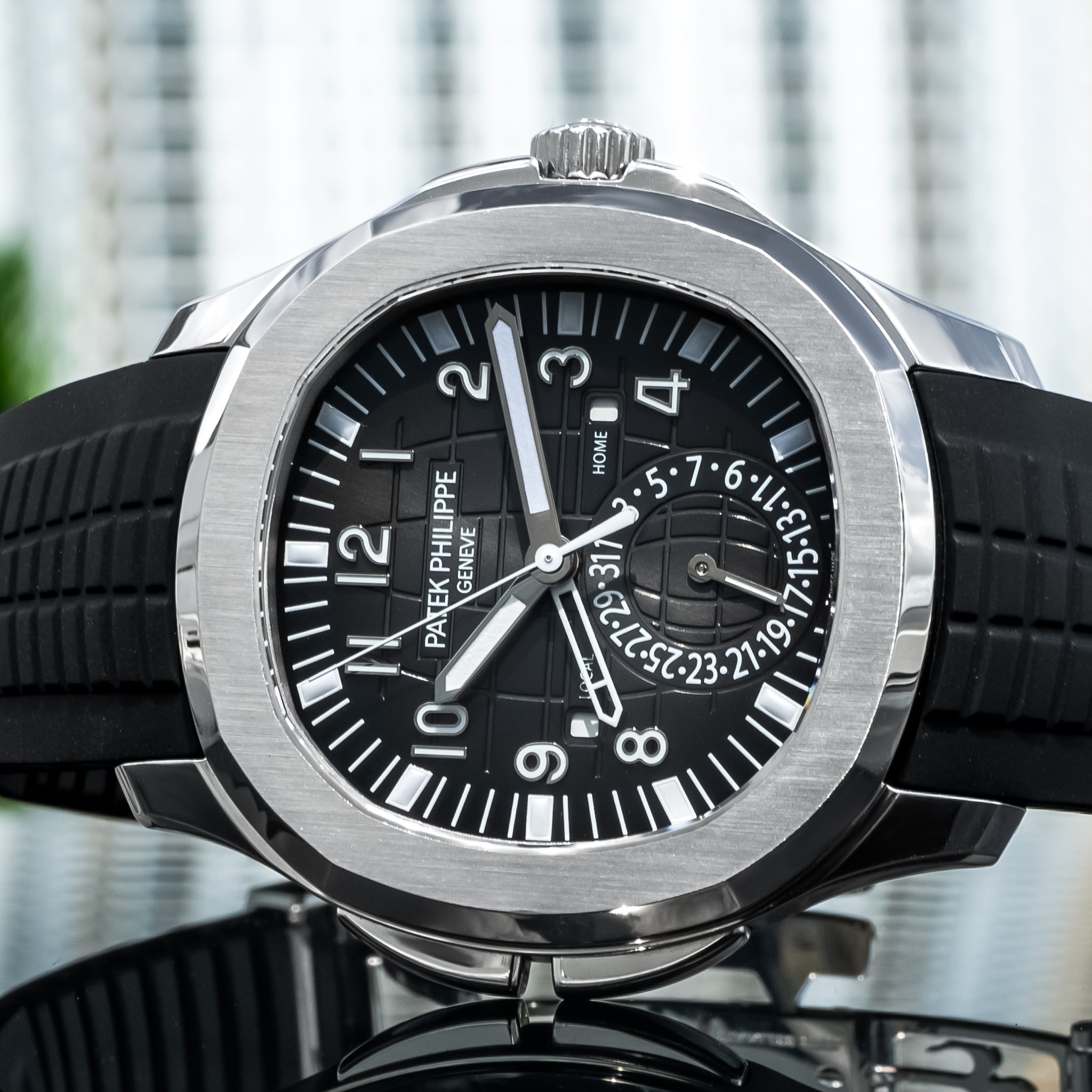 2023 Patek Philippe 5164A Aquanaut Travel Time Stainless Steel