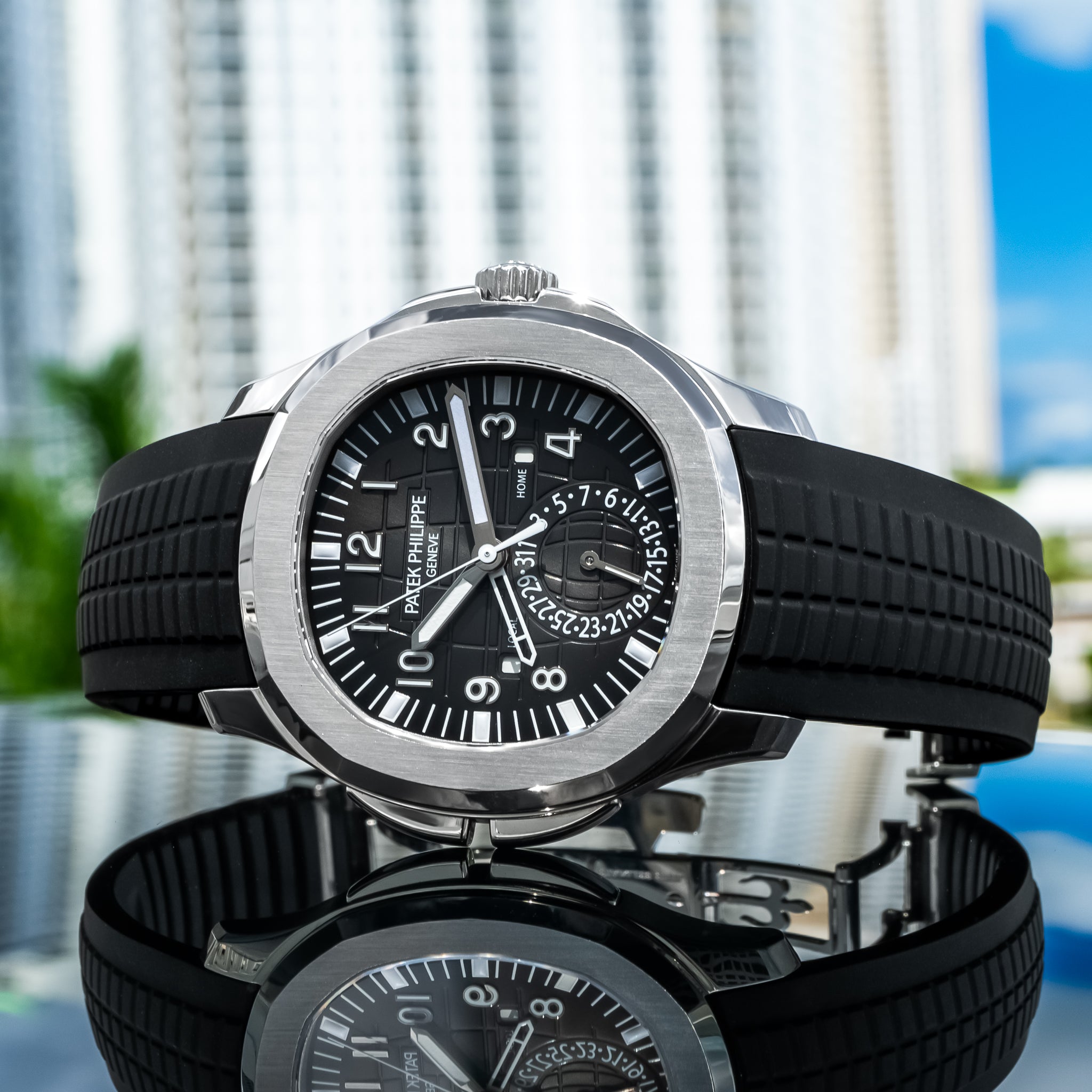 2023 Patek Philippe 5164A Aquanaut Travel Time Stainless Steel