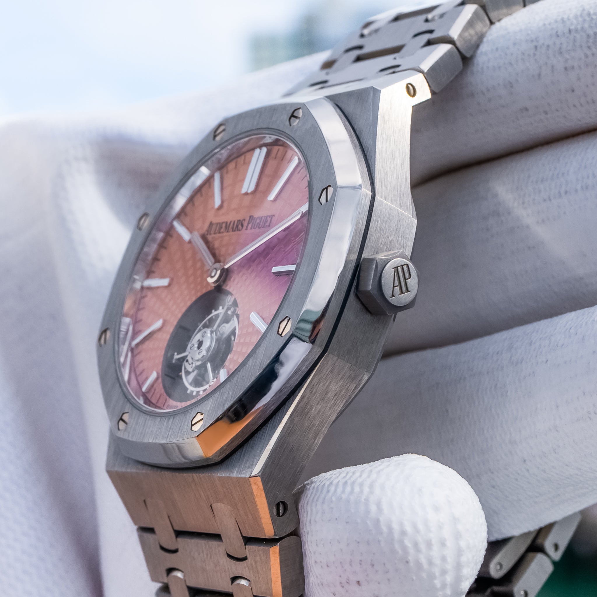 2023 Audemars Piguet 26531TI Royal Oak Flying Tourbillon Salmon Dial 41mm