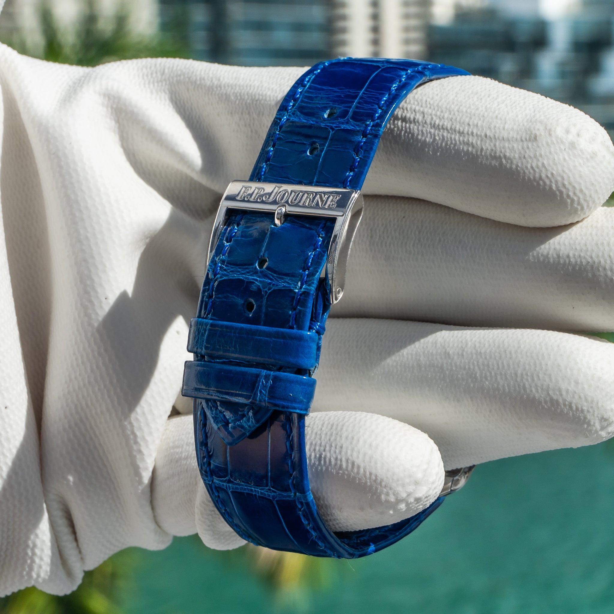 F.P. Journe Octa Lune Platinum Brass Movement 38mm