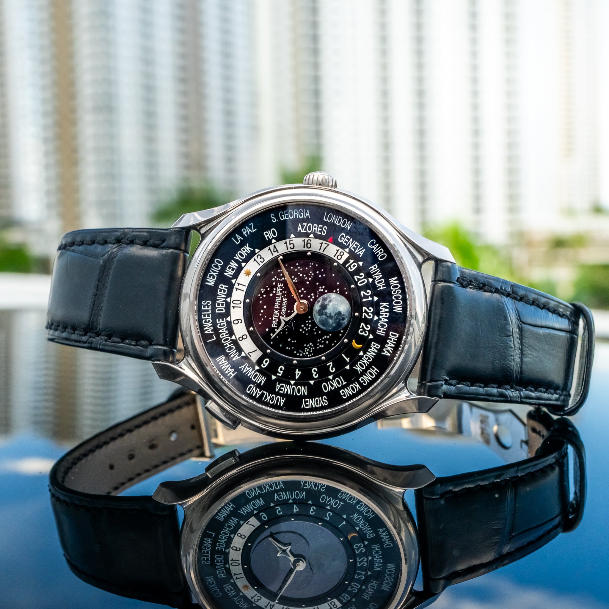 2014 Patek Philippe 5575G Complications World Time 40mm