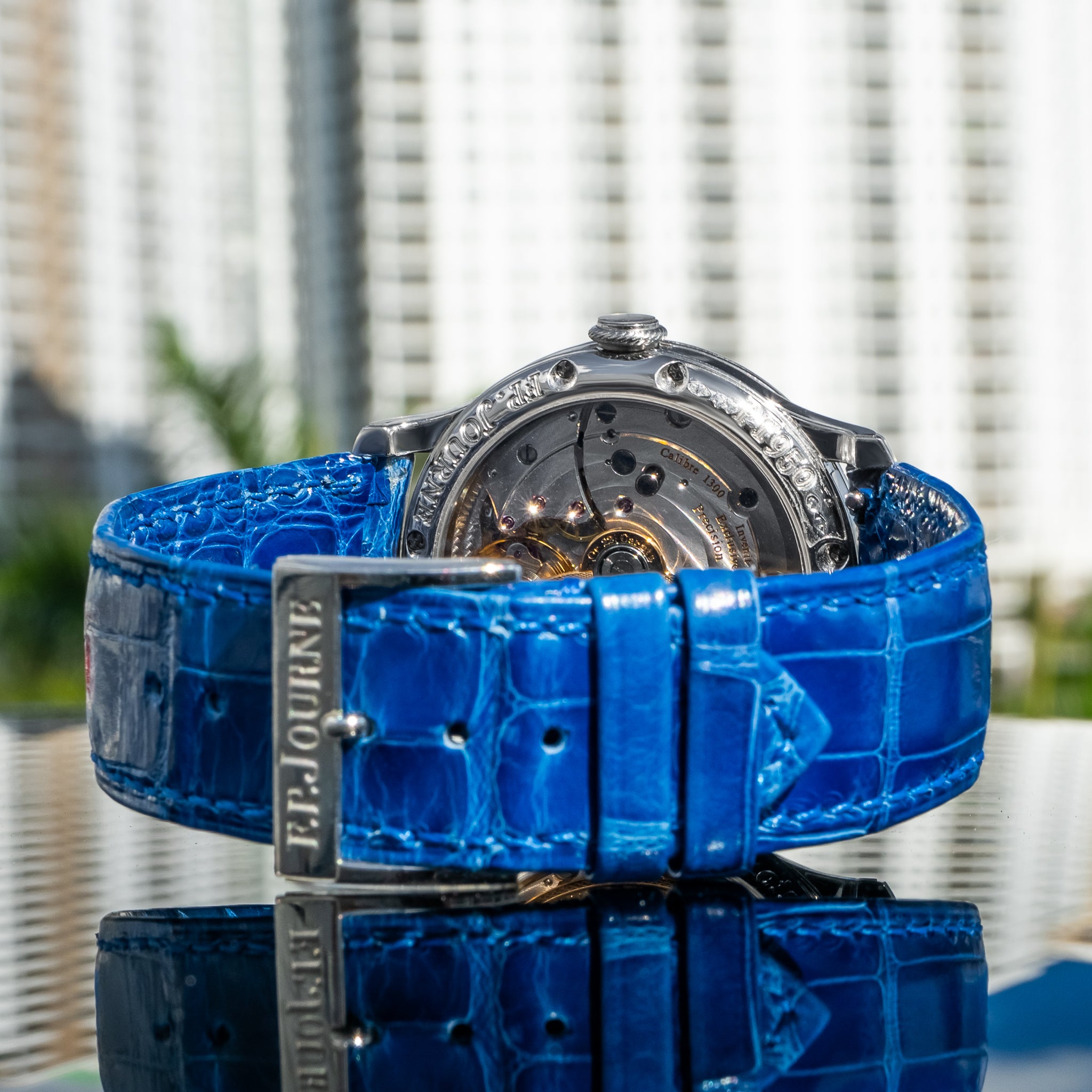 F.P. Journe Octa Lune Platinum Brass Movement 38mm