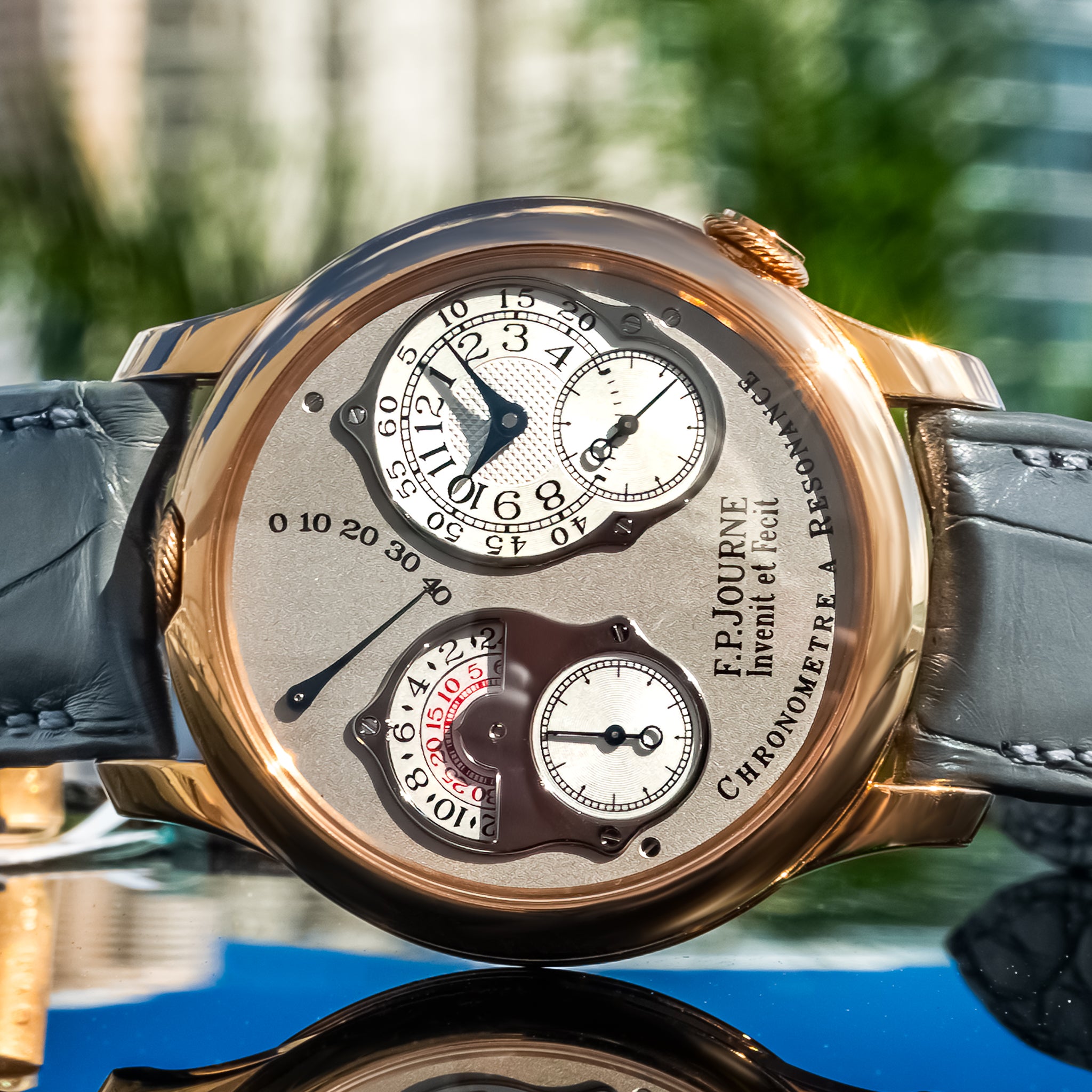 F.P. Journe Chronomètre À Résonance 'Parking Meter' Rose Gold 40mm