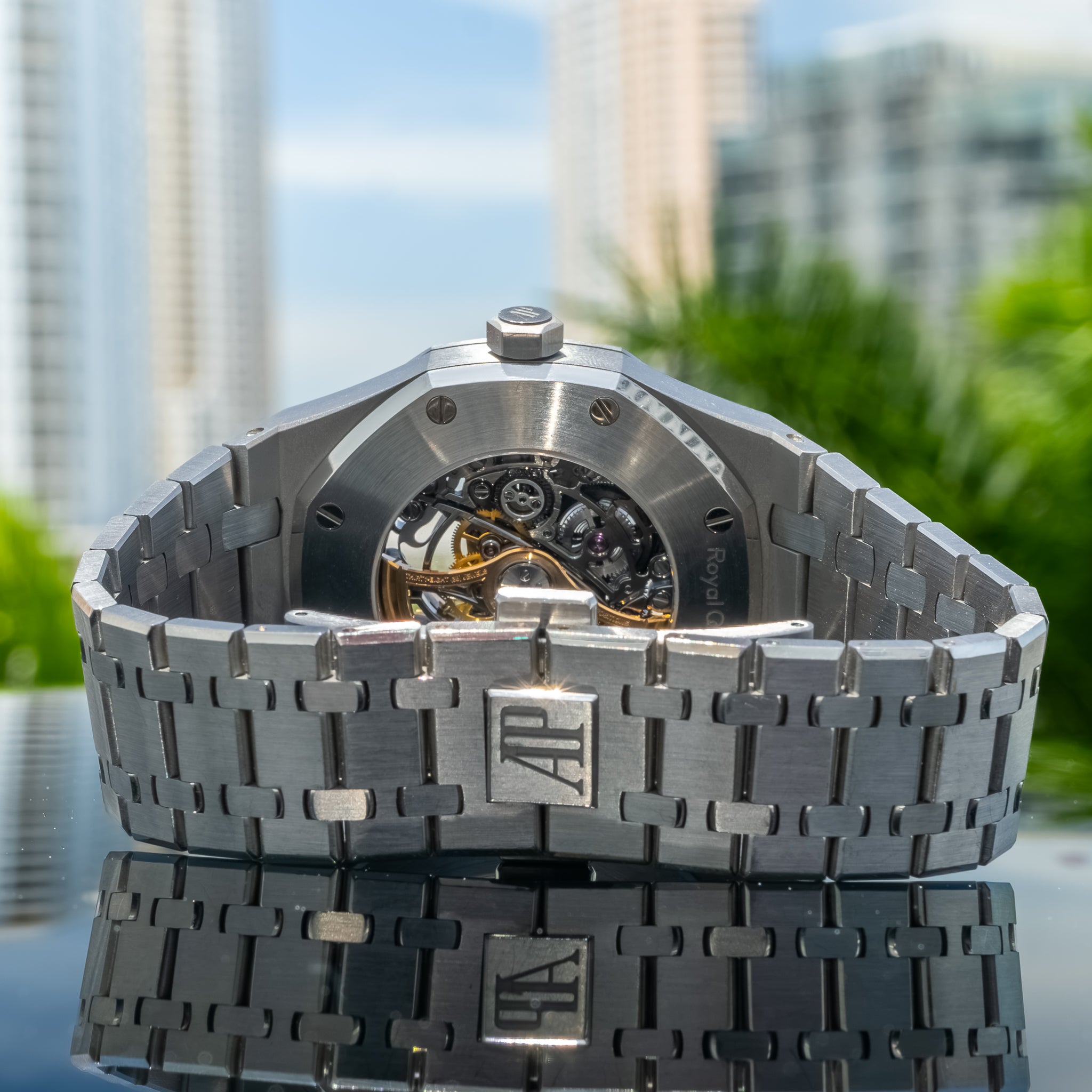 2023 Audemars Piguet 15407ST Royal Oak Double Balance Wheel Openworked Stainless Steel