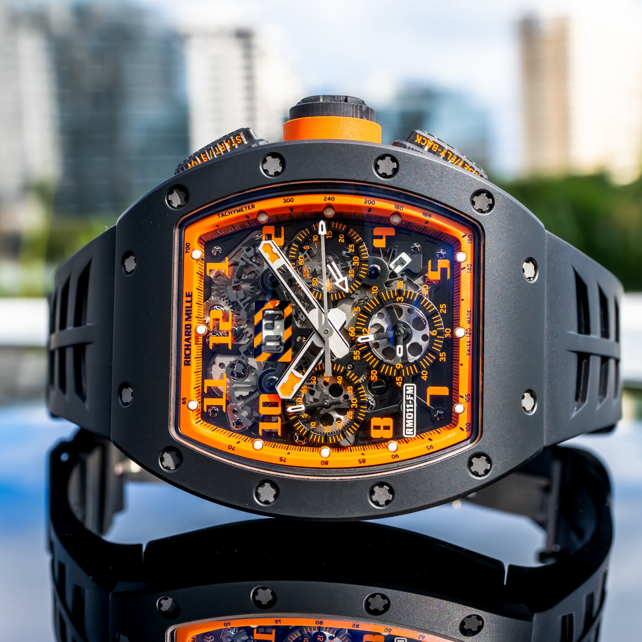 2016 Richard Mille RM011 "Orange Storm" Limited To 30 Pieces