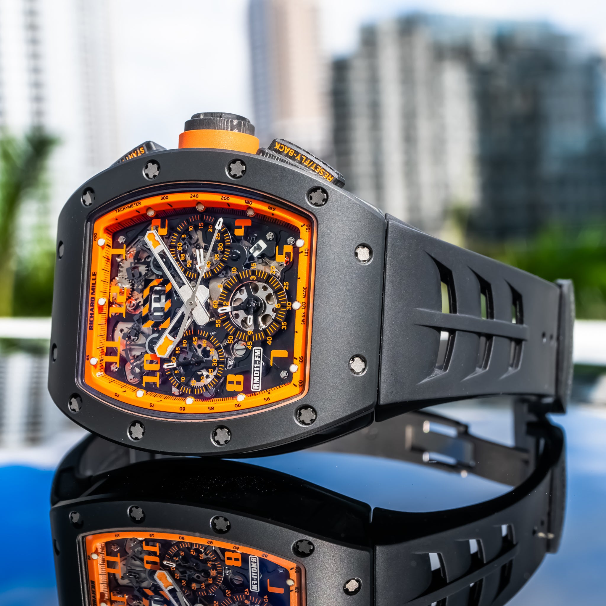 2016 Richard Mille RM011 "Orange Storm" Limited To 30 Pieces