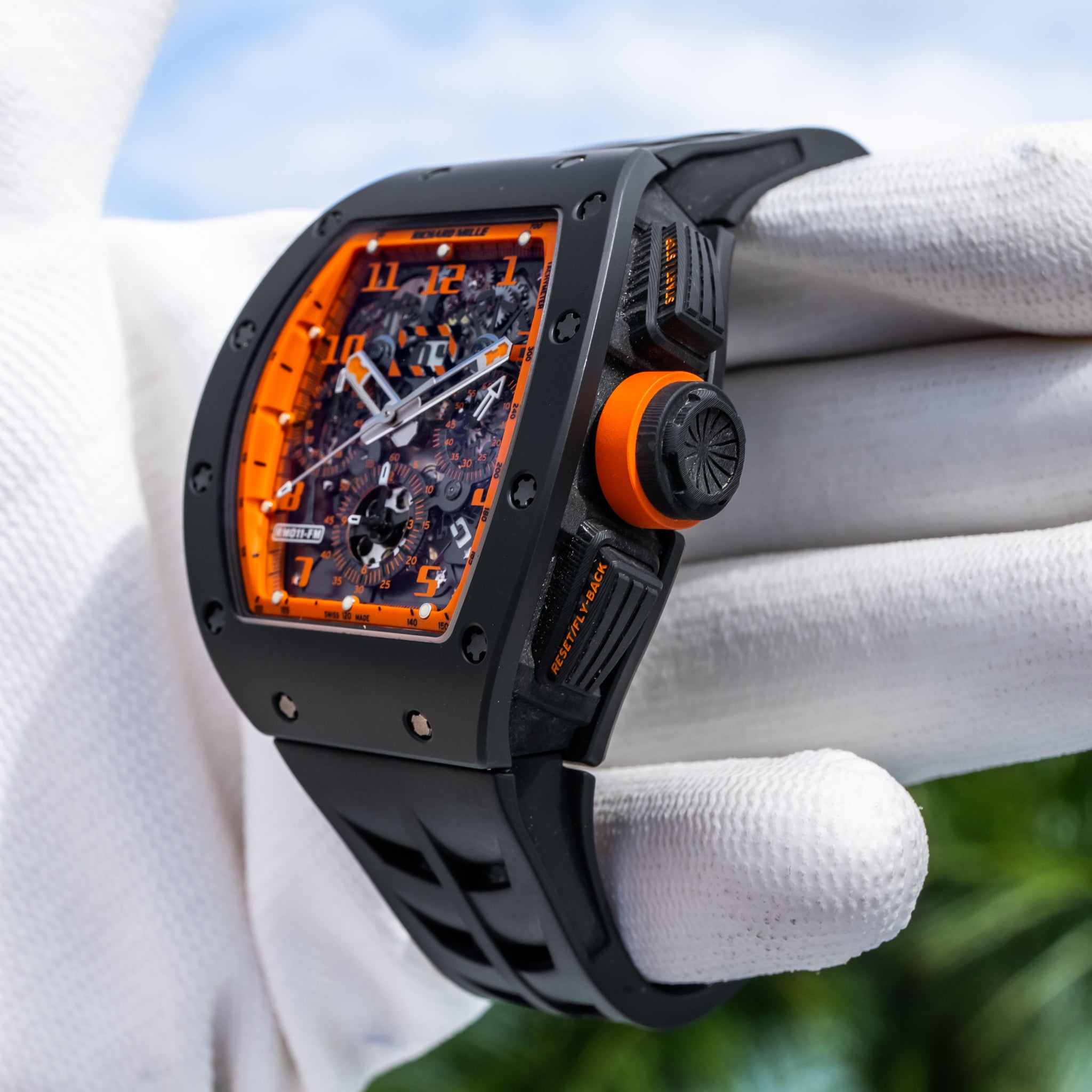 2016 Richard Mille RM011 "Orange Storm" Limited To 30 Pieces