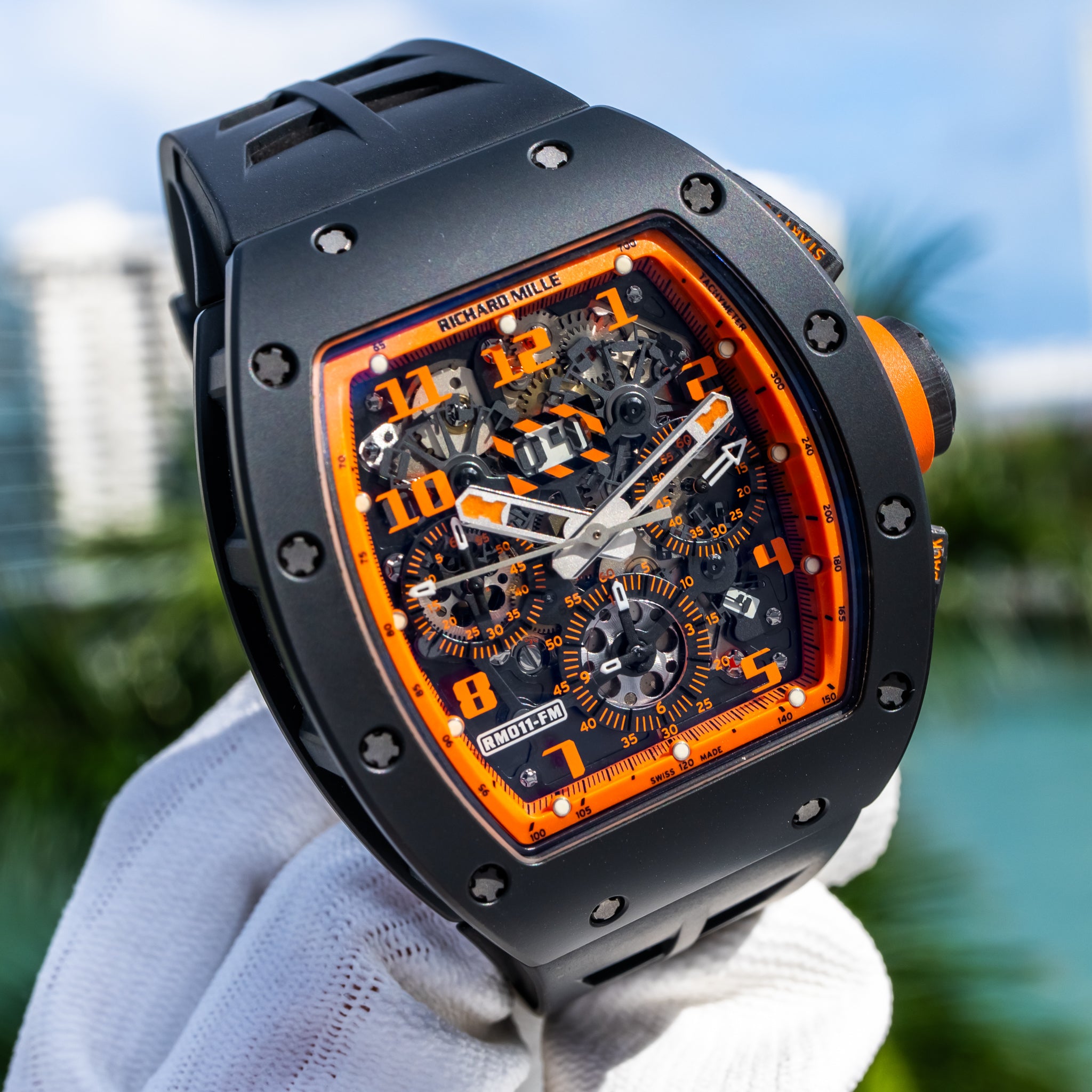2016 Richard Mille RM011 "Orange Storm" Limited To 30 Pieces