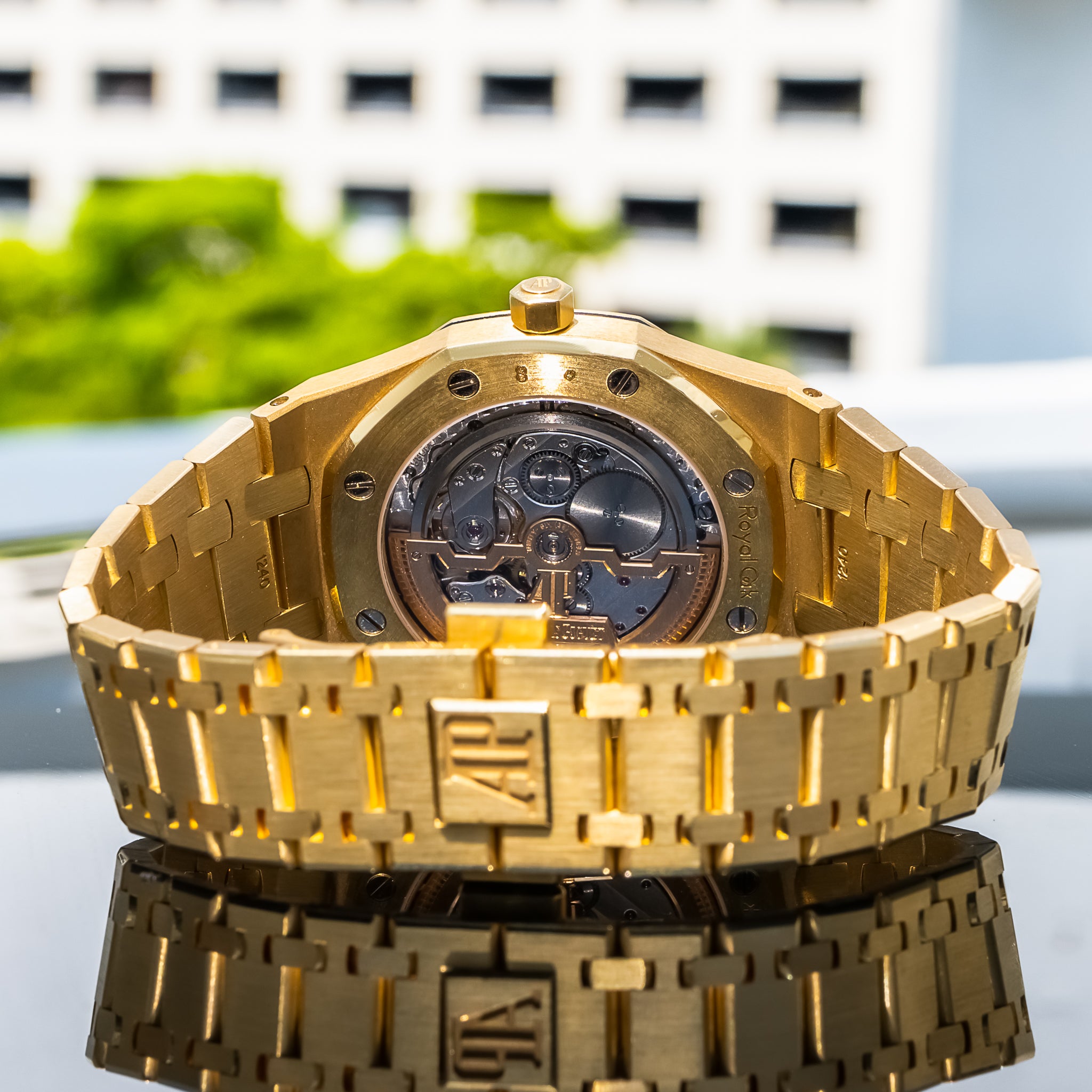 Audemars Piguet 15202BA Royal Oak "Jumbo" Blue Dial 39mm