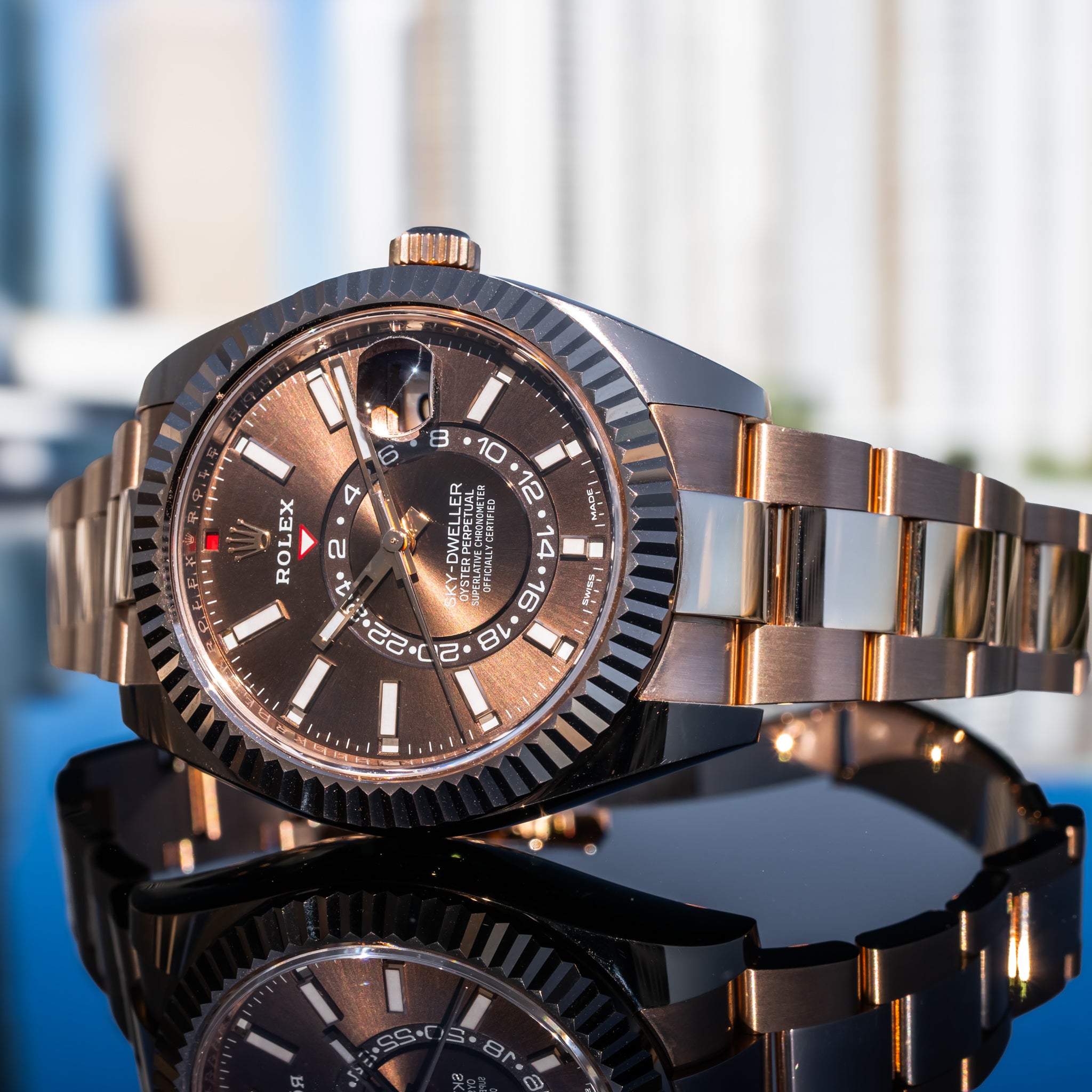 Rolex 2023 Sky-Dweller 42mm 326935 Chocolate Dial