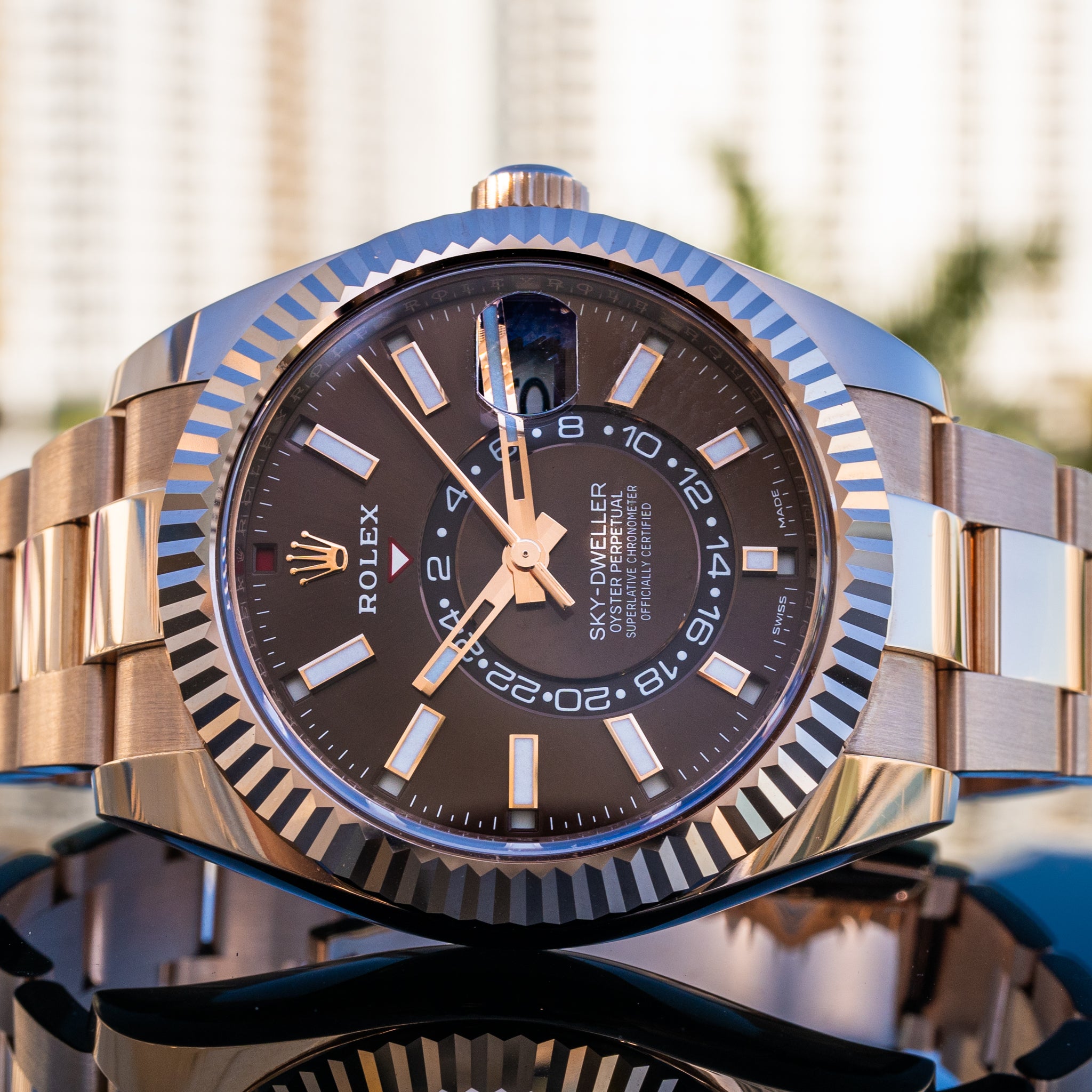Rolex 2023 Sky-Dweller 42mm 326935 Chocolate Dial