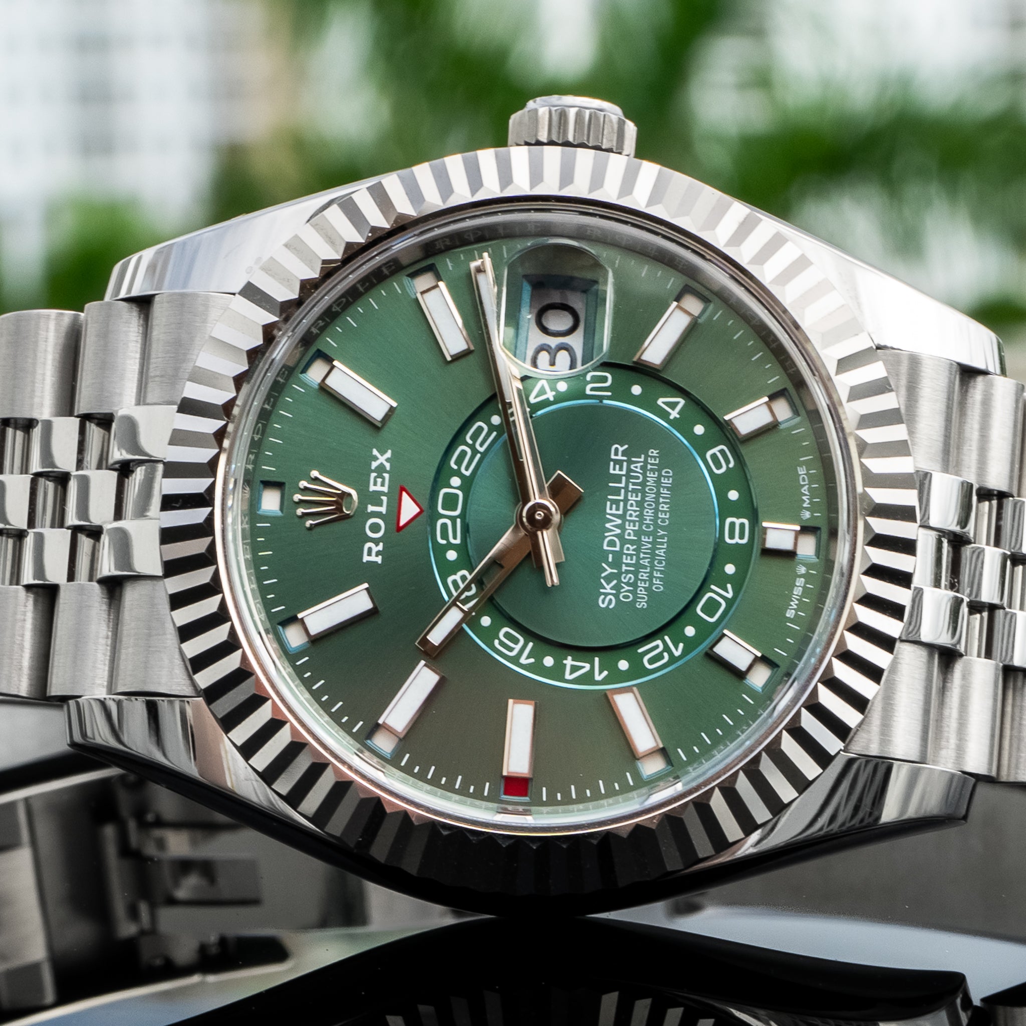 2025 Rolex 336934 Sky-Dweller Green Dial 42mm