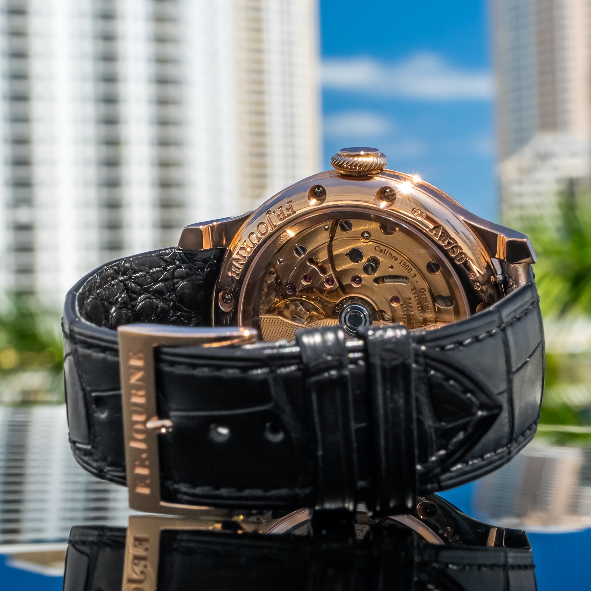F.P. Journe Octa Automatique Rose Gold Salmon Dial 42mm