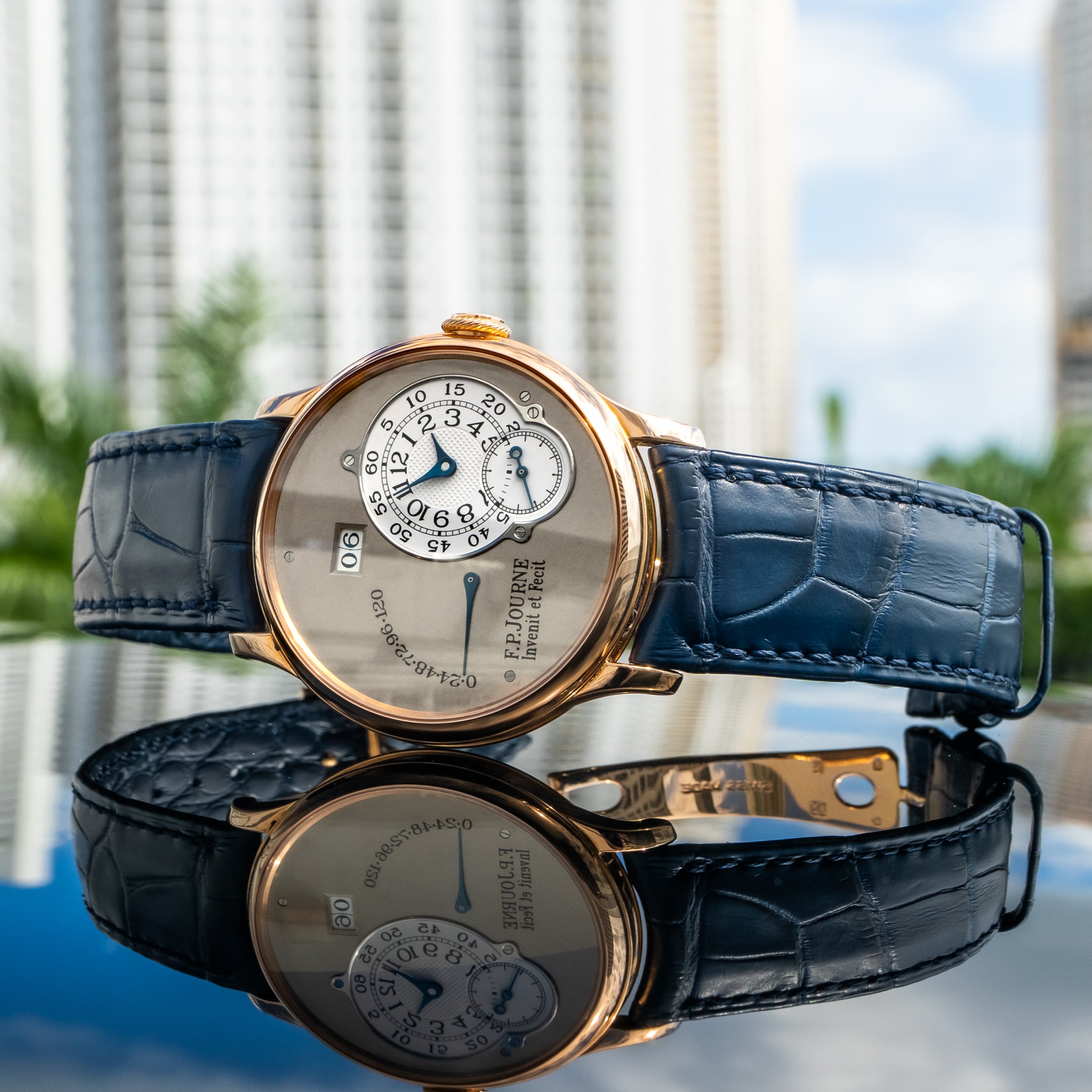 F.P. Journe Octa Reserve De Marche Brass Movement Rose Gold 38mm