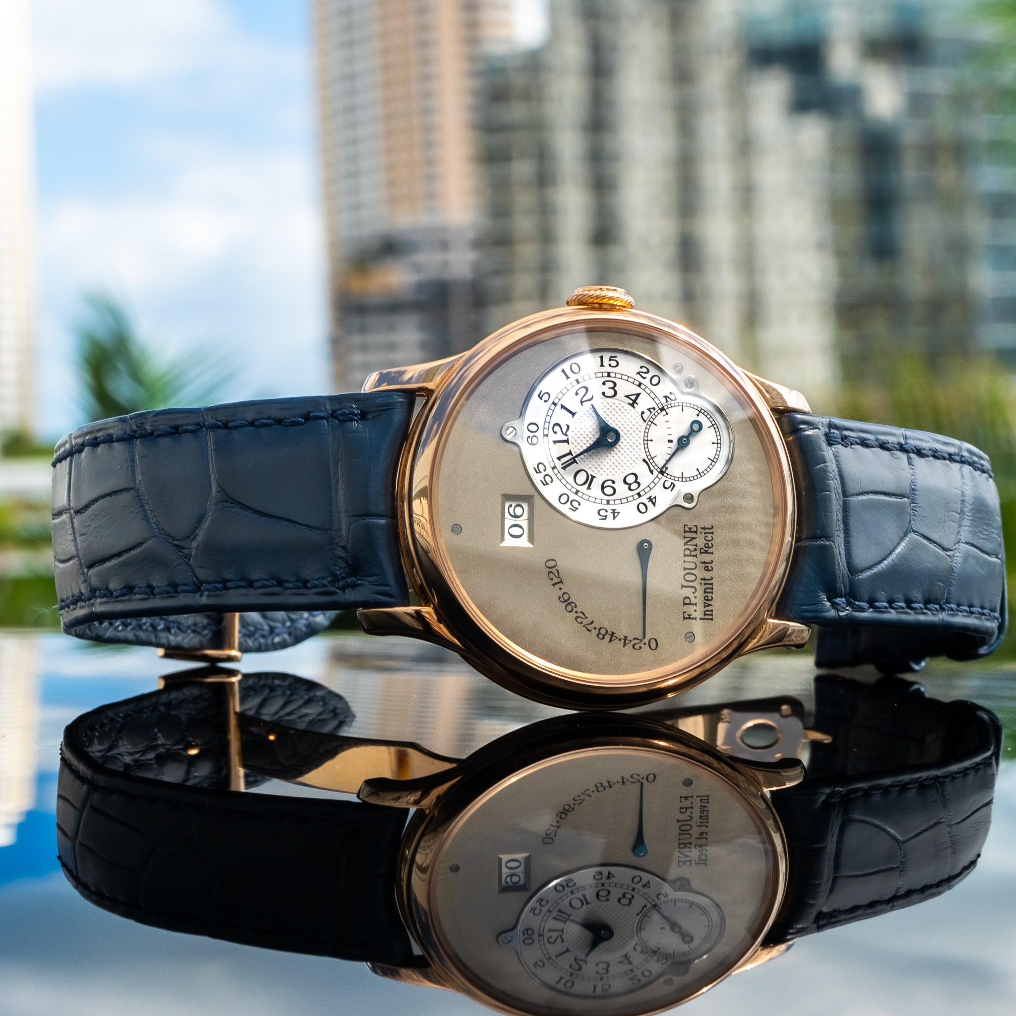 F.P. Journe Octa Reserve De Marche Brass Movement Rose Gold 38mm