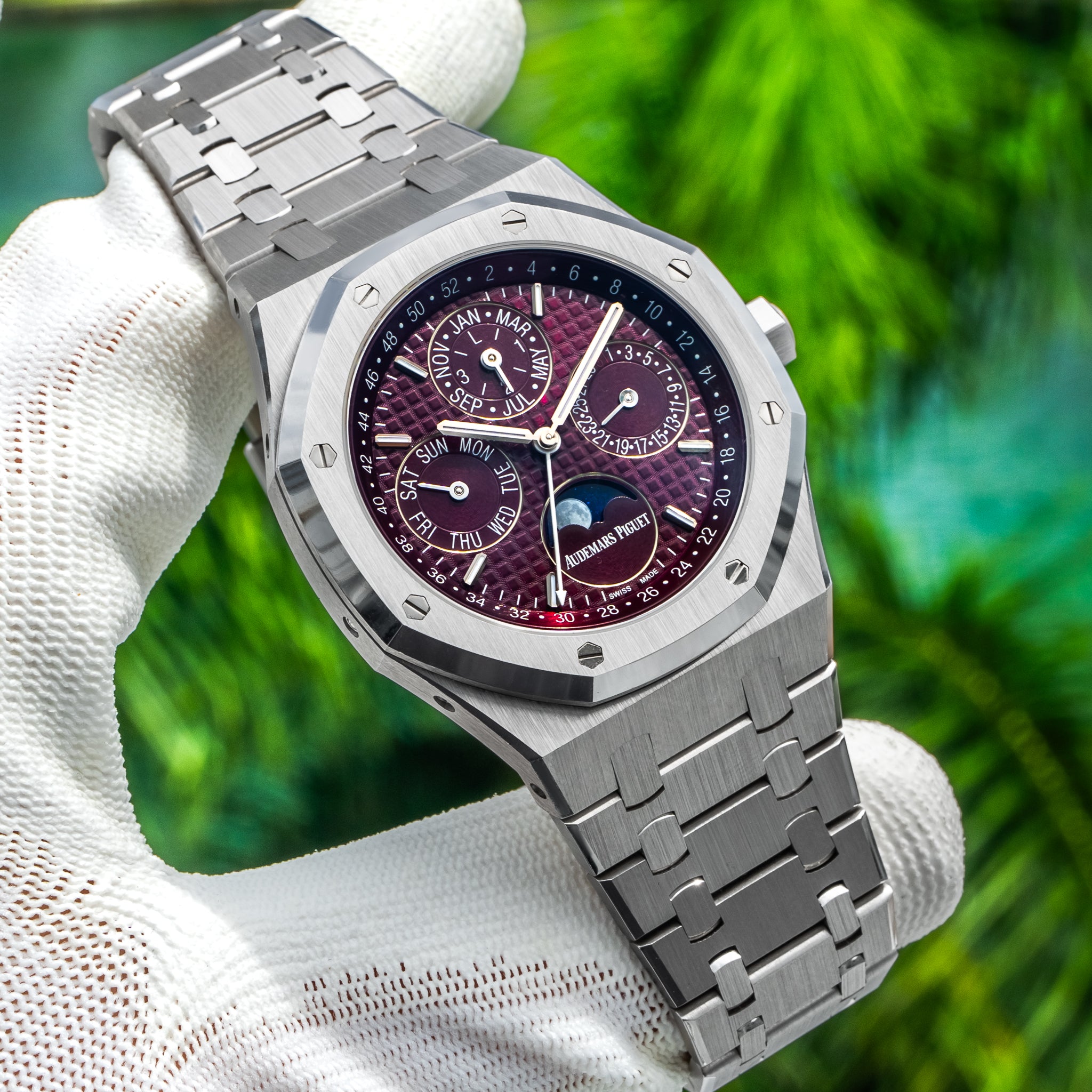 2024 Audemars Piguet 26574BC Royal Oak Perpetual Calendar 41mm Qatar Edition