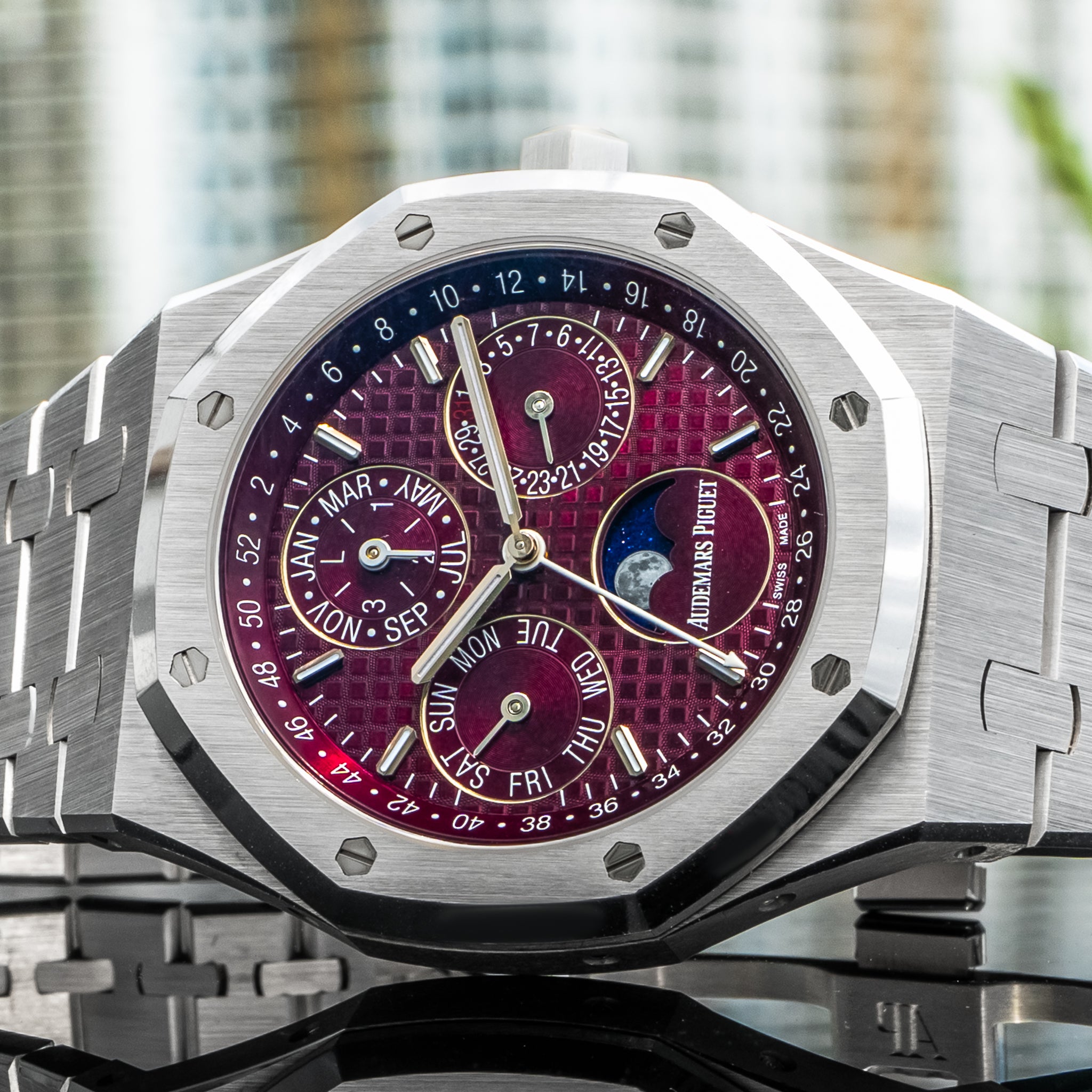 2024 Audemars Piguet 26574BC Royal Oak Perpetual Calendar 41mm Qatar Edition