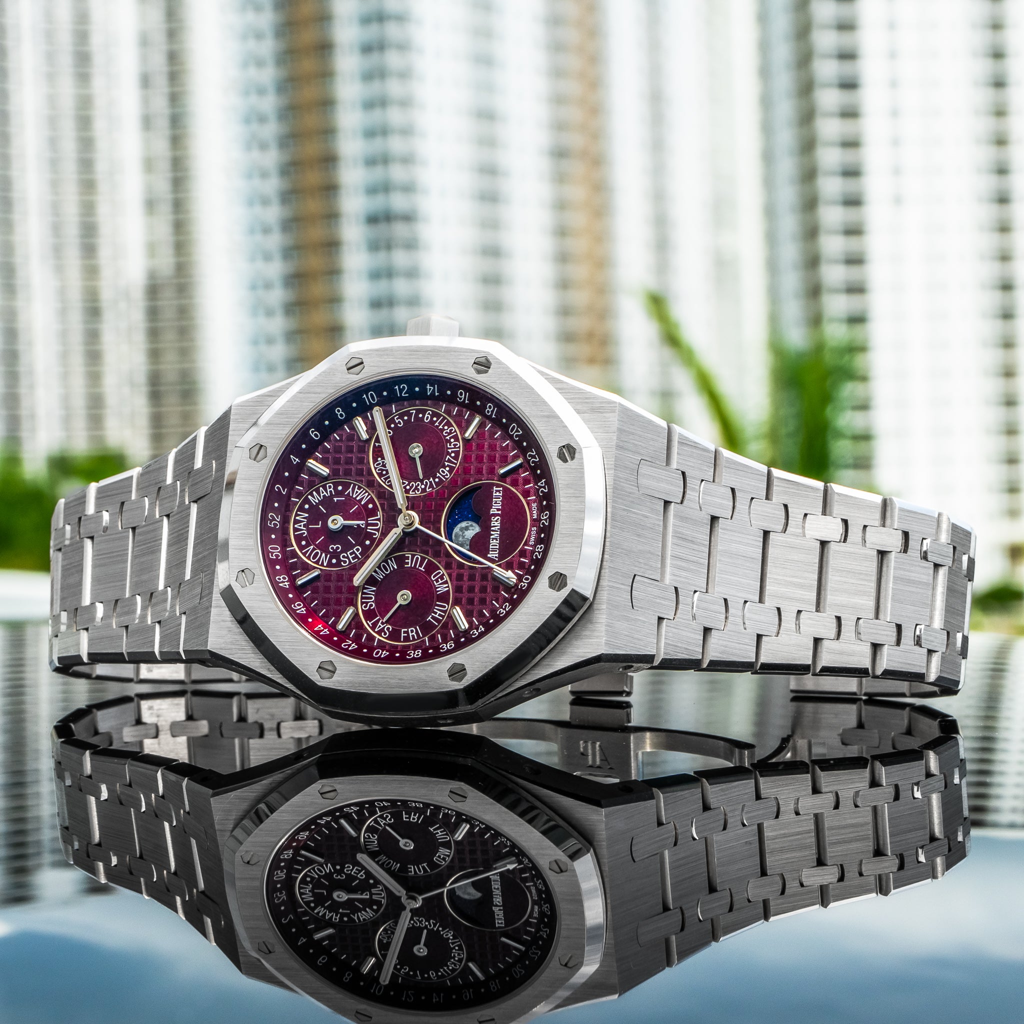 2024 Audemars Piguet 26574BC Royal Oak Perpetual Calendar 41mm Qatar Edition