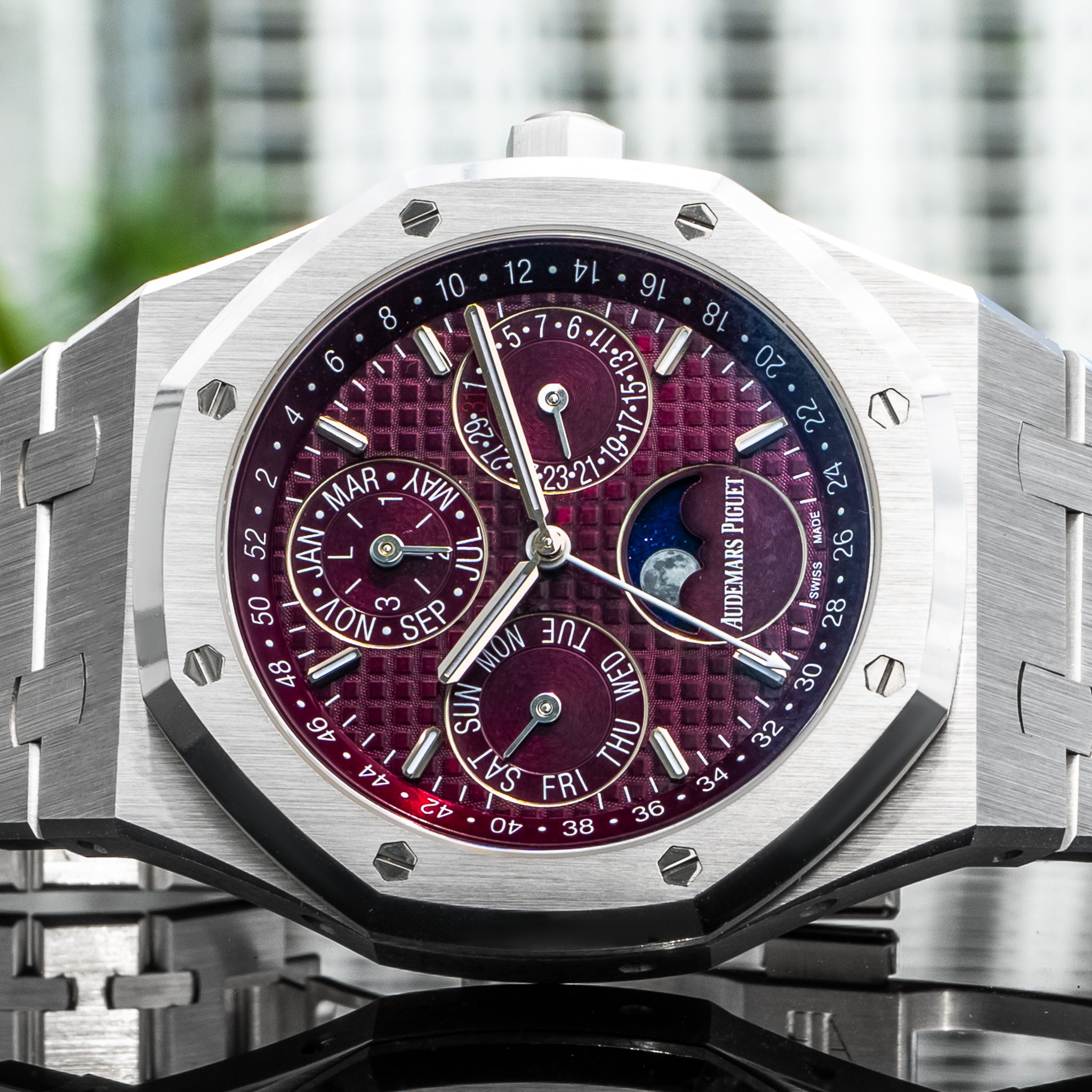 2024 Audemars Piguet 26574BC Royal Oak Perpetual Calendar 41mm Qatar Edition