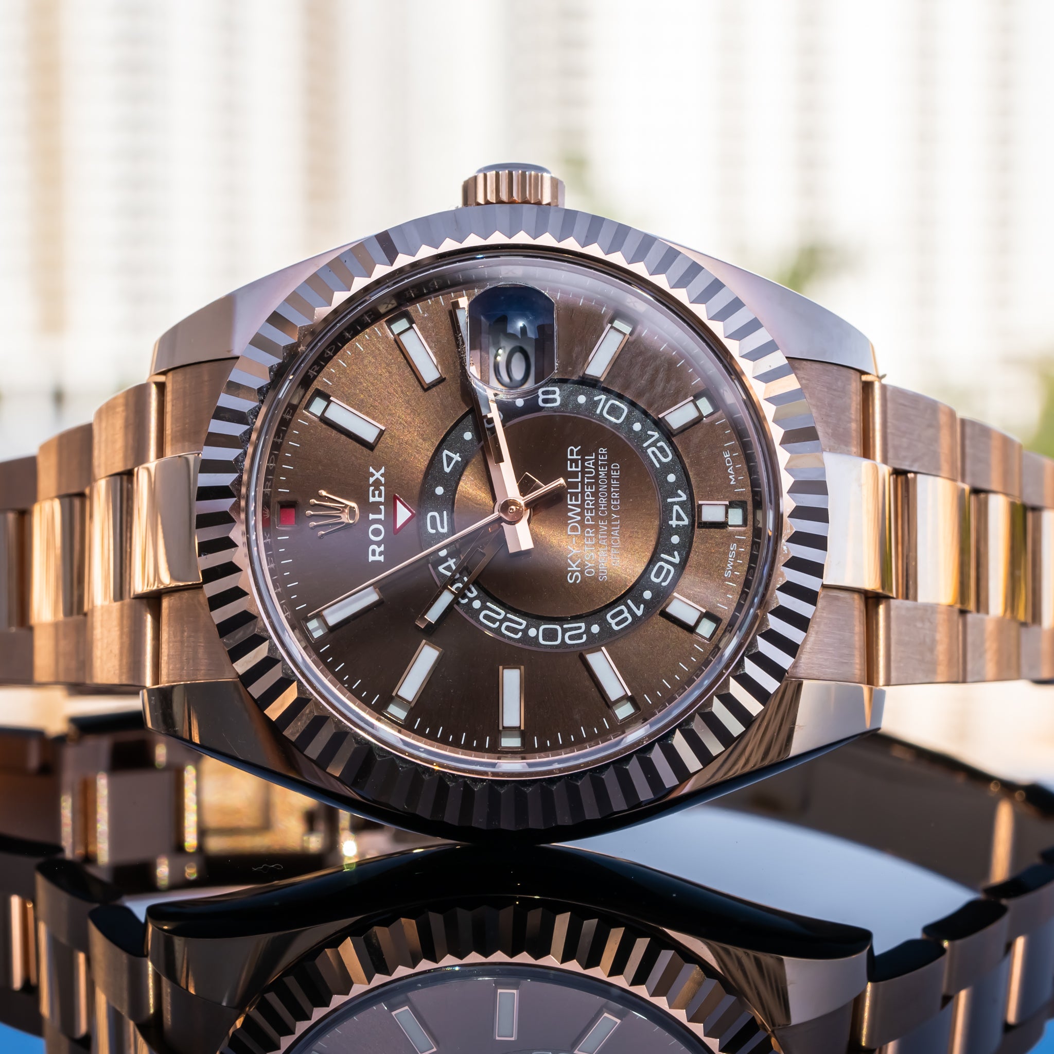Rolex 2023 Sky-Dweller 42mm 326935 Chocolate Dial
