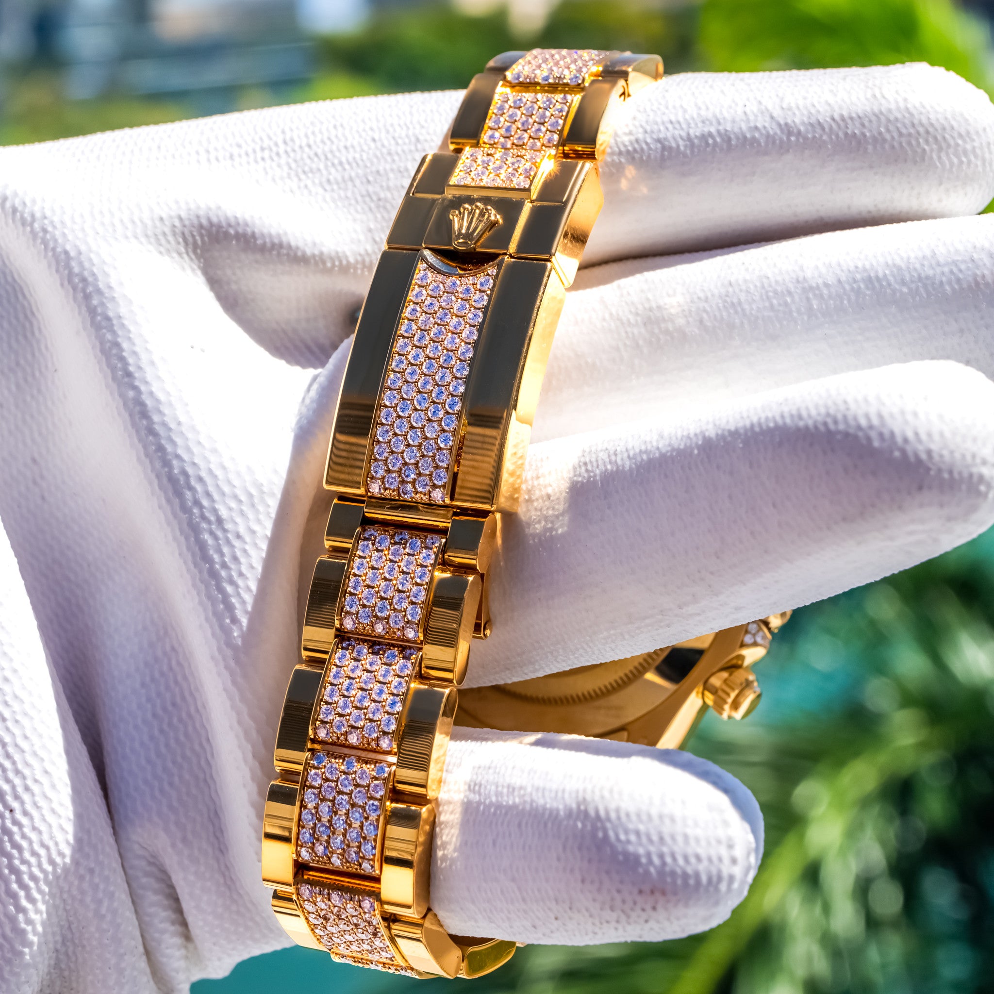 Rolex2022 Daytona "Eye Of The Tiger" 116598TBR Pave