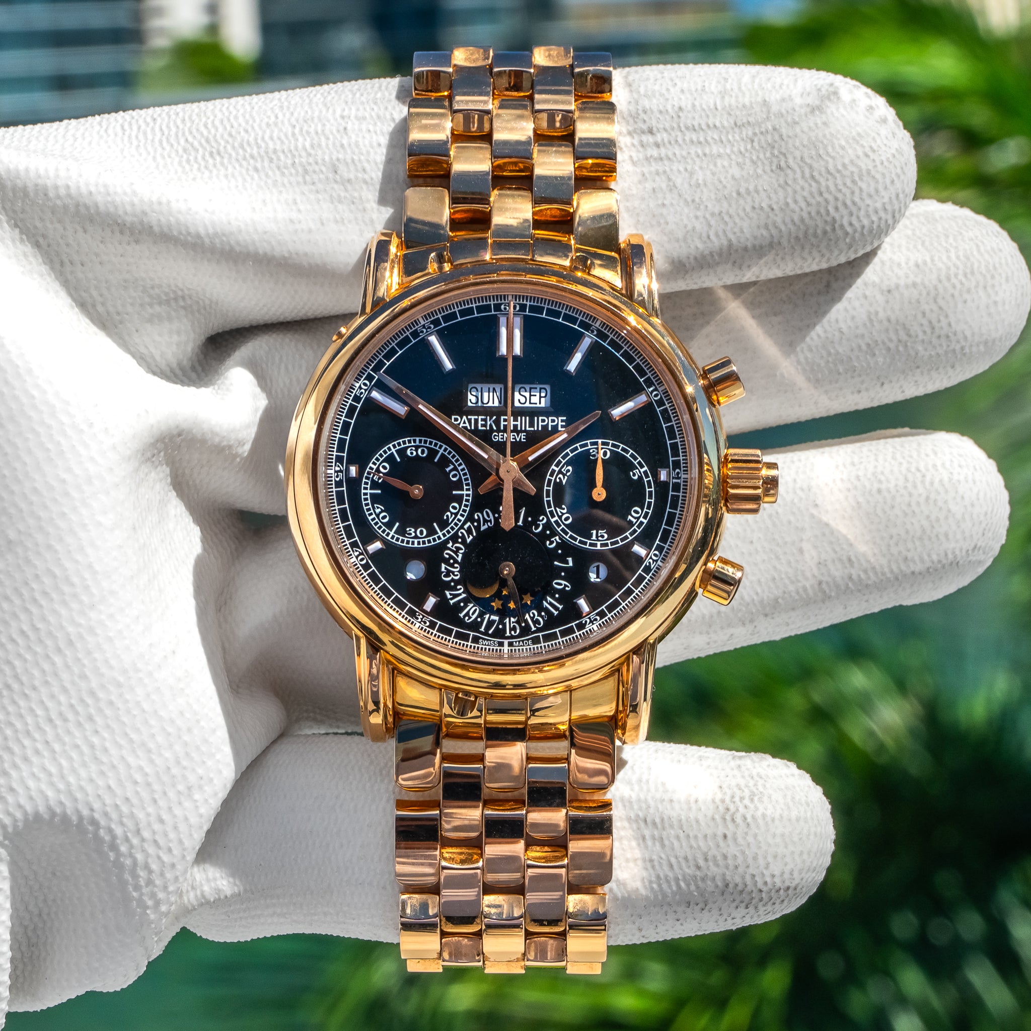 2017 Patek Philippe 5204/1r-001 Grand Complications Perpetual Calendar Split-Seconds Chronograph 40mm