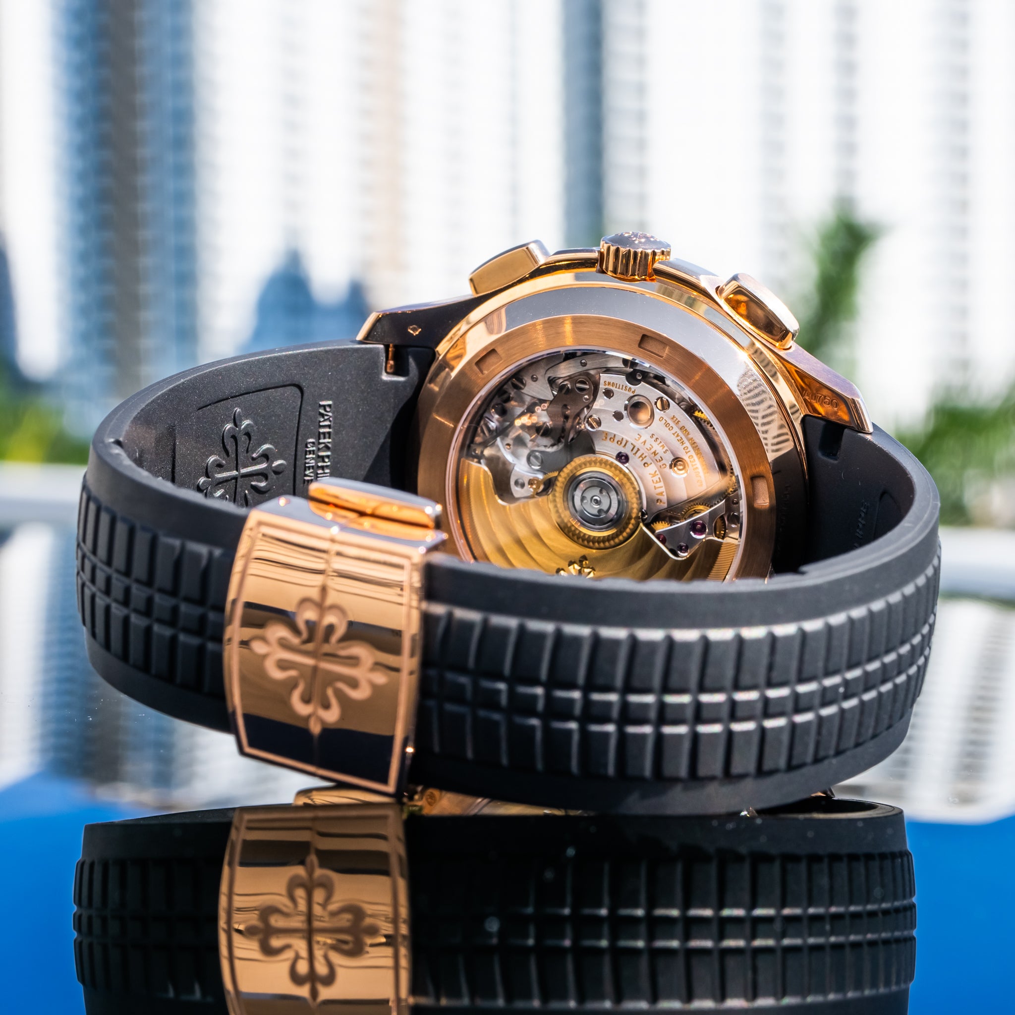 2023 Patek Philippe 5968r Aquanaut Rose Gold 42.2mm
