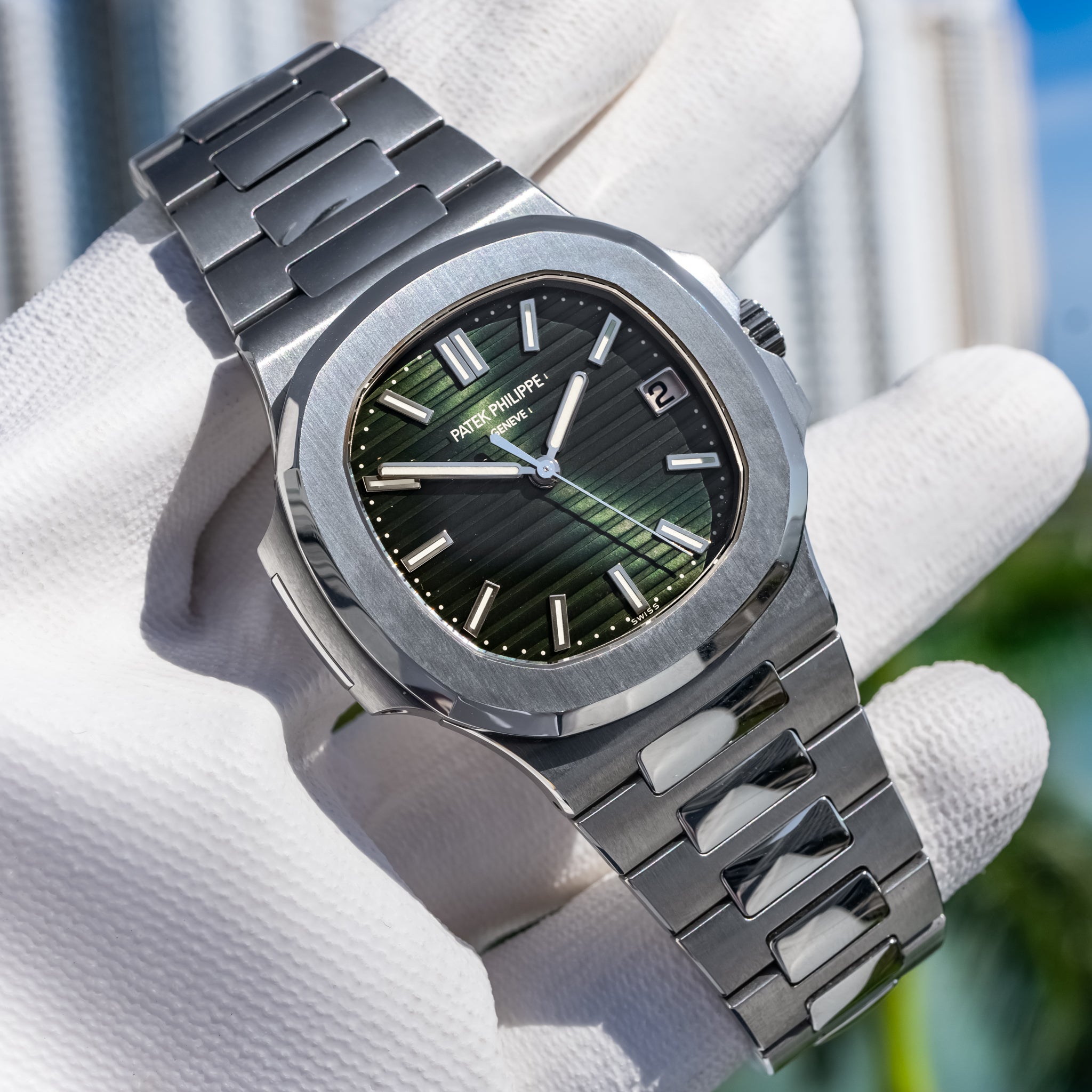 Patek Philippe Nautilus 2021 5711/1A-014 Green Dial