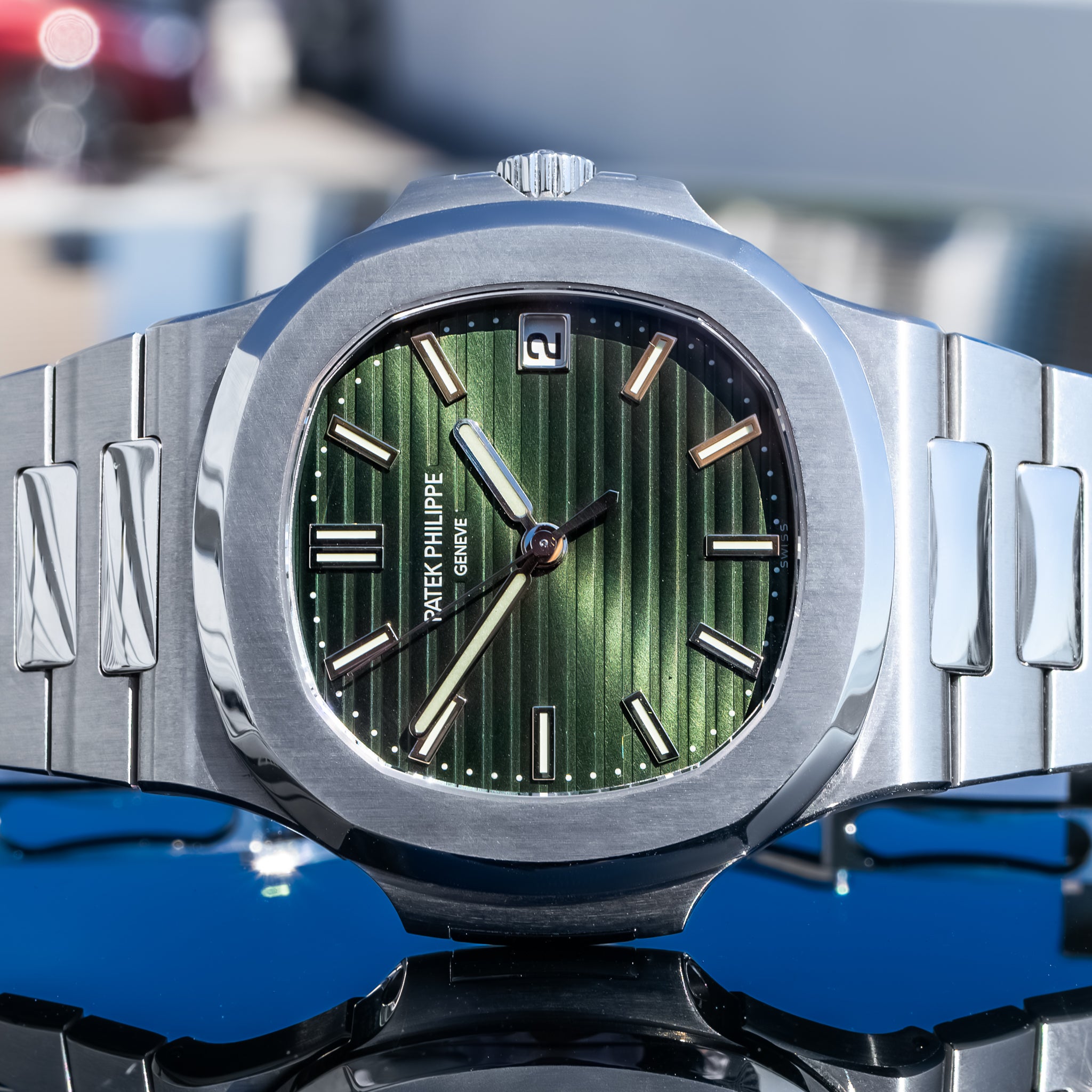 Patek Philippe Nautilus 2021 5711/1A-014 Green Dial