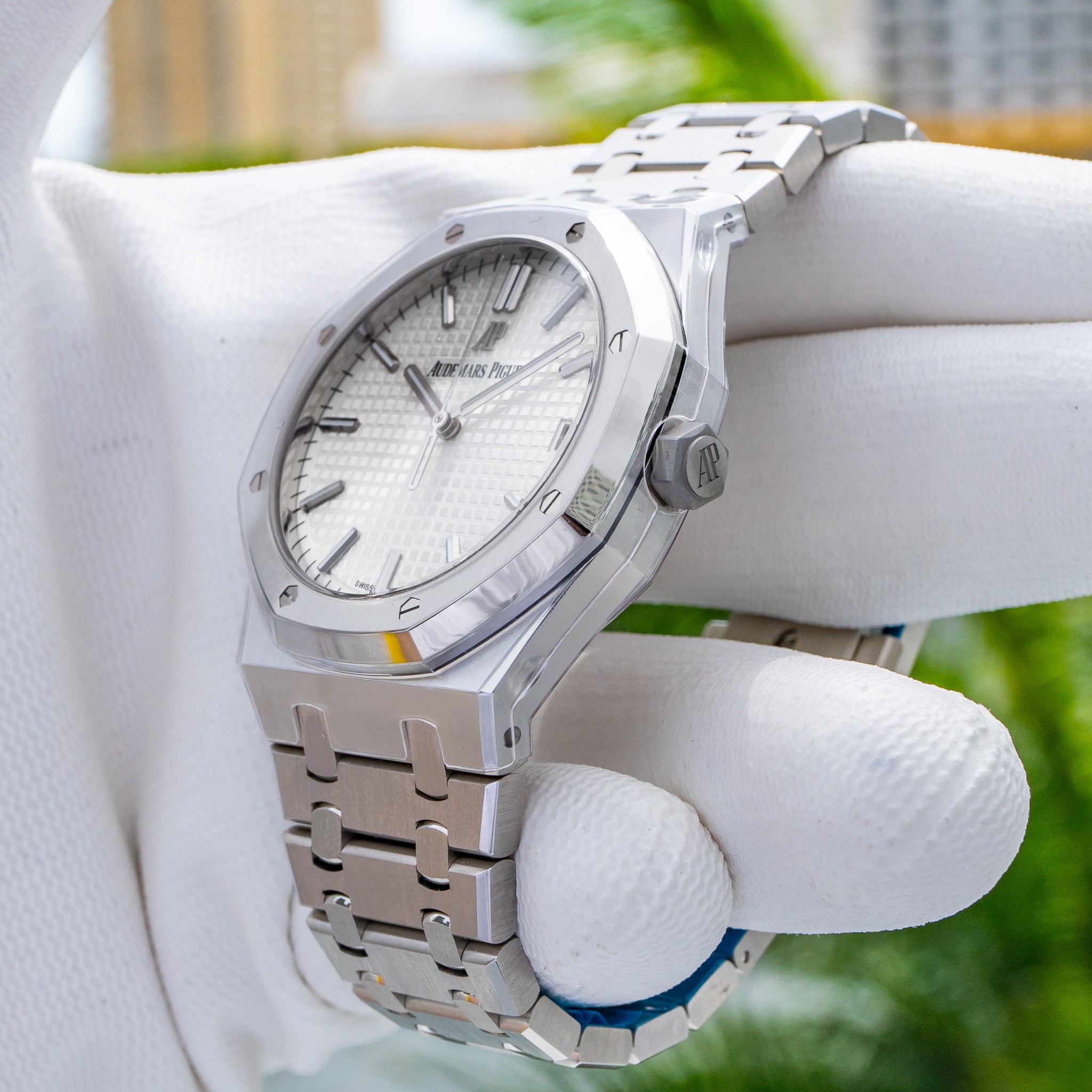 2021 Audemars Piguet 15500ST White Dial 41mm