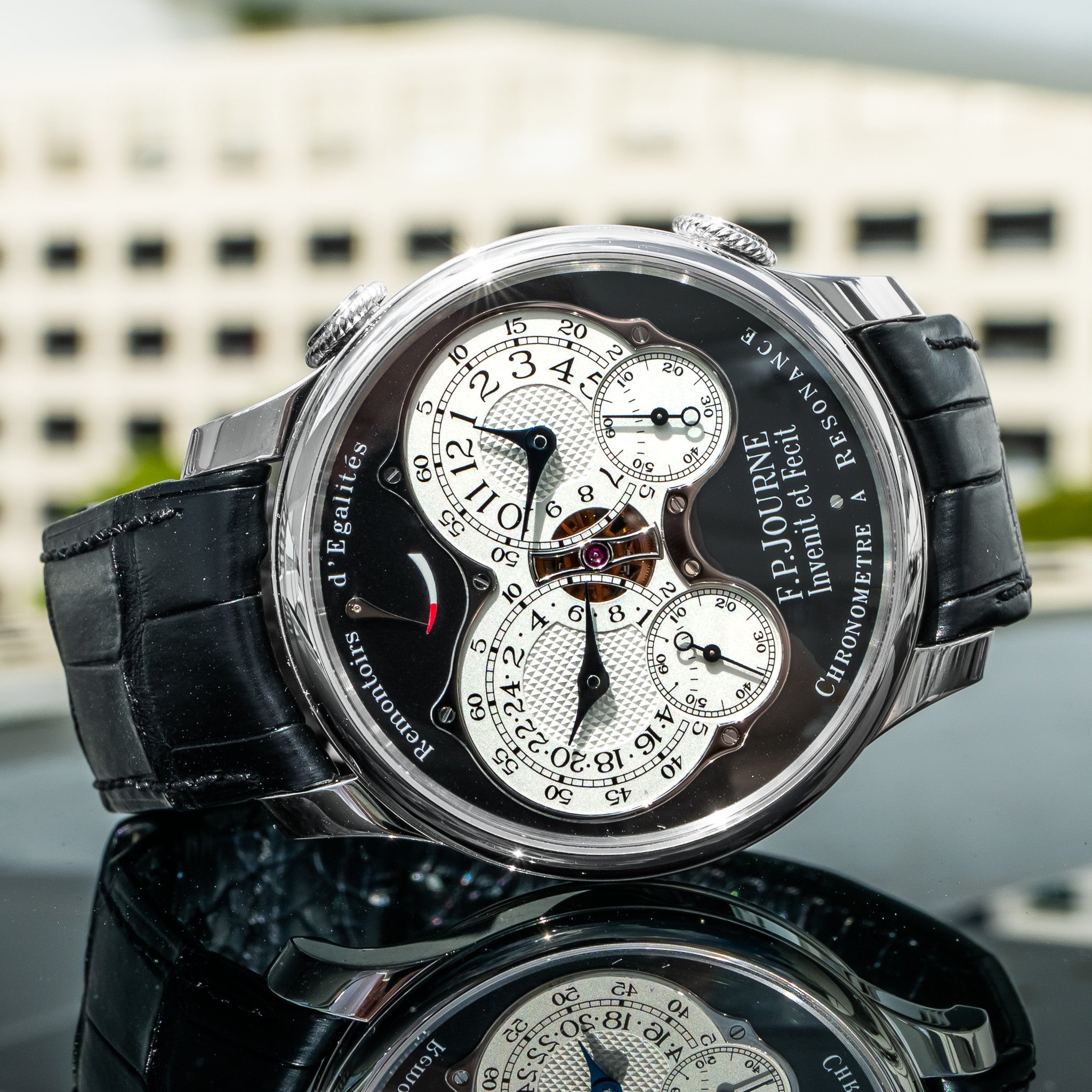 F.P. Journe Chronomètre À Résonance Black Label 40mm