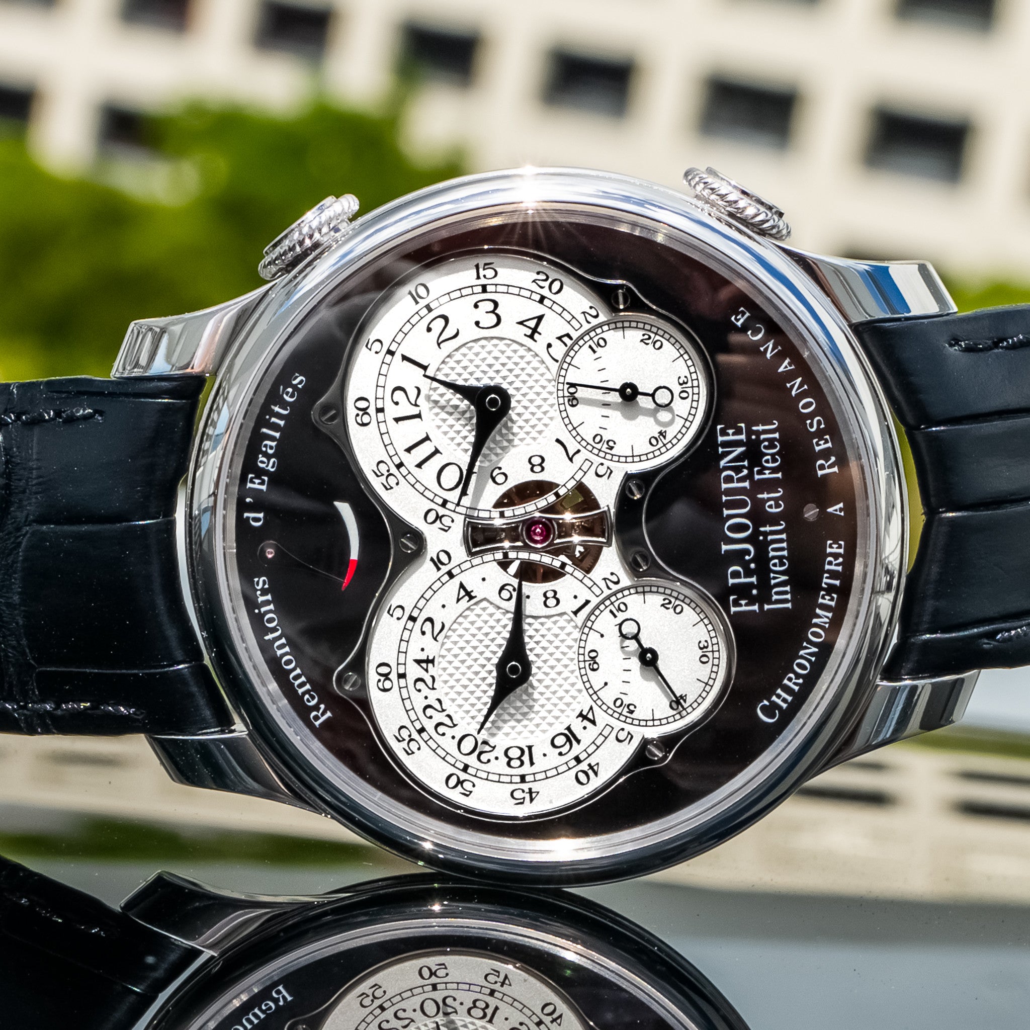 F.P. Journe Chronomètre À Résonance Black Label 40mm